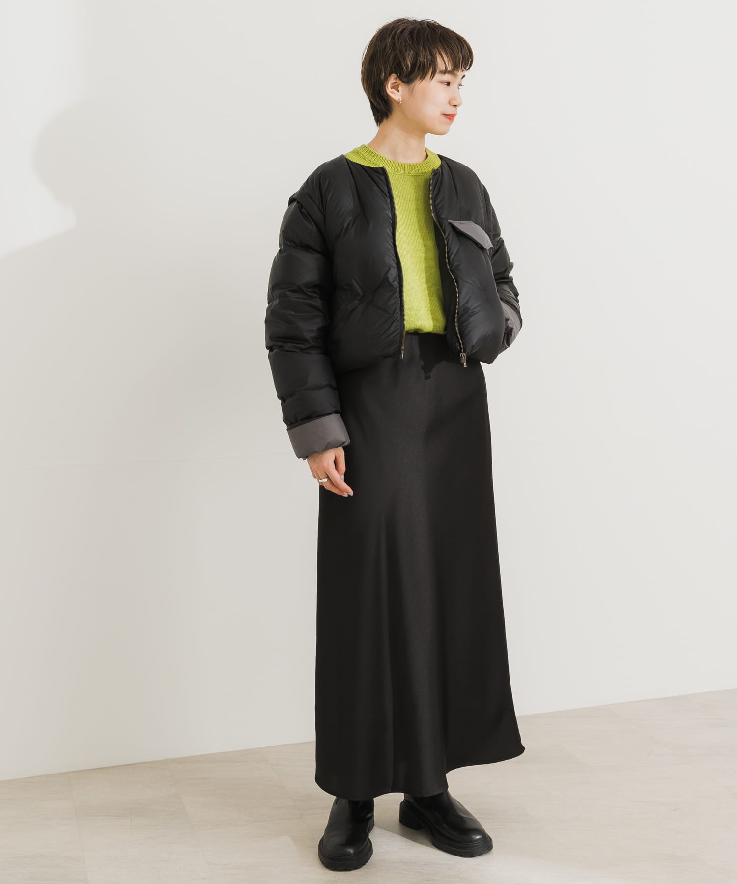 身長：161cm サイズ：one