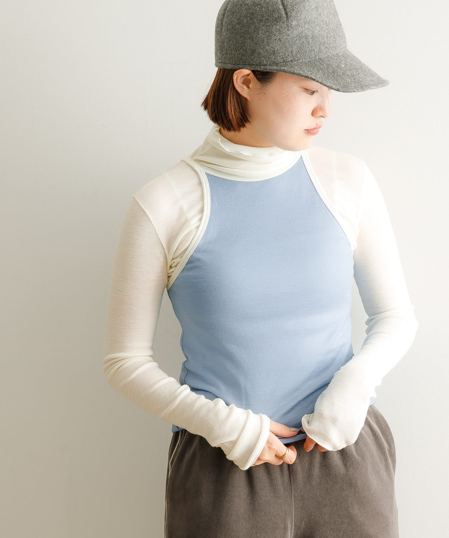 身長：162cm サイズ：FREE
