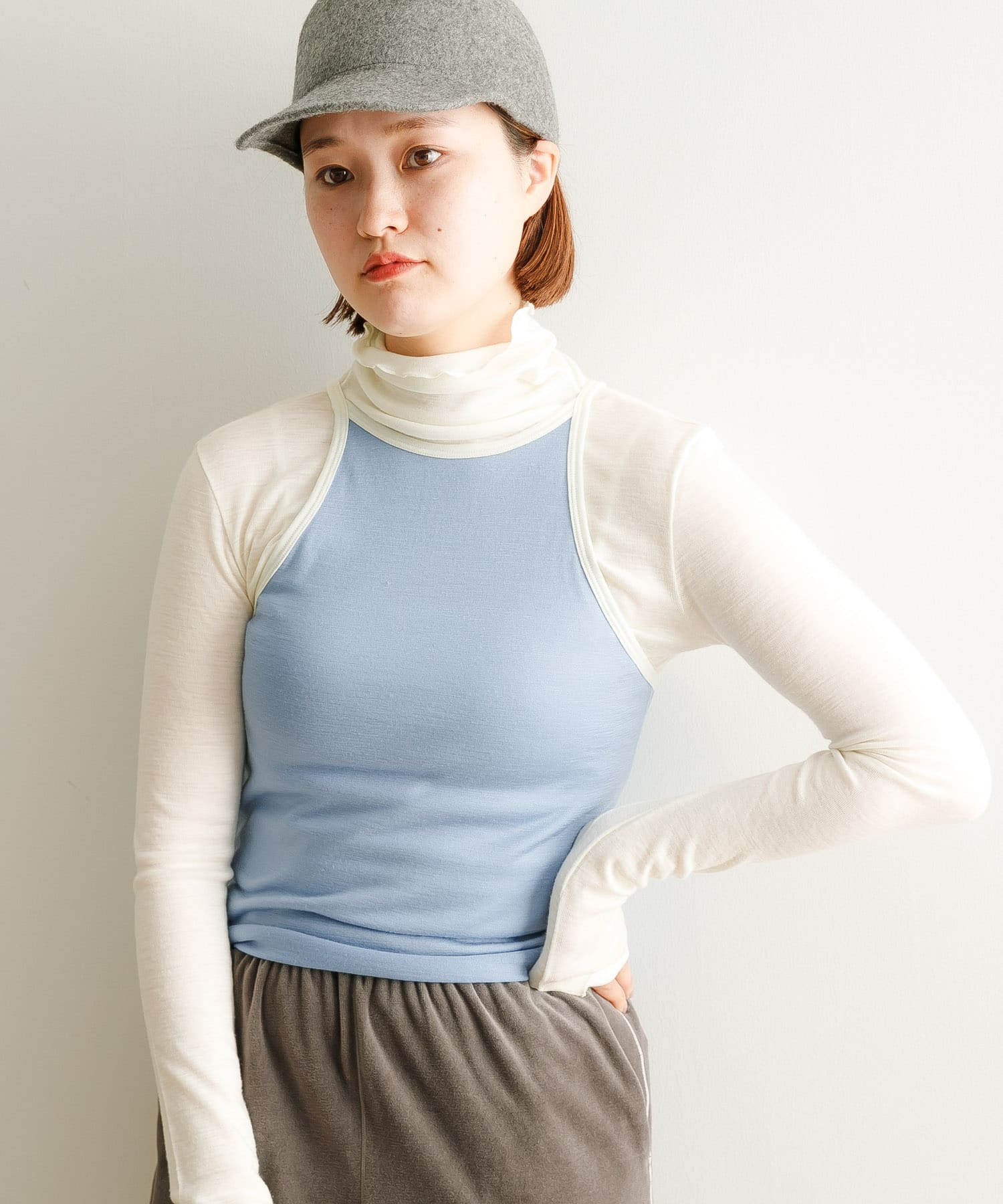 身長：162cm サイズ：FREE