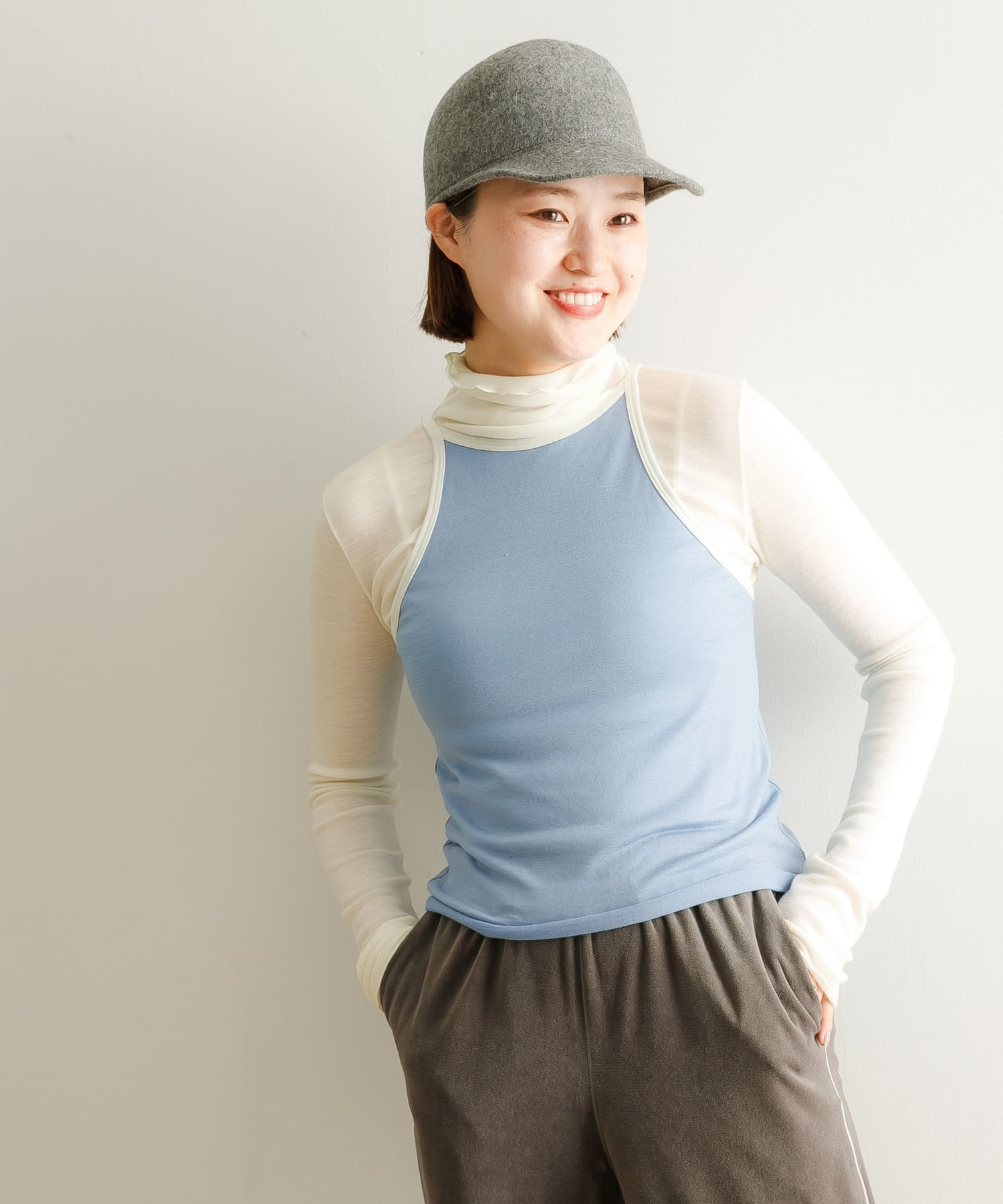 身長：162cm サイズ：FREE