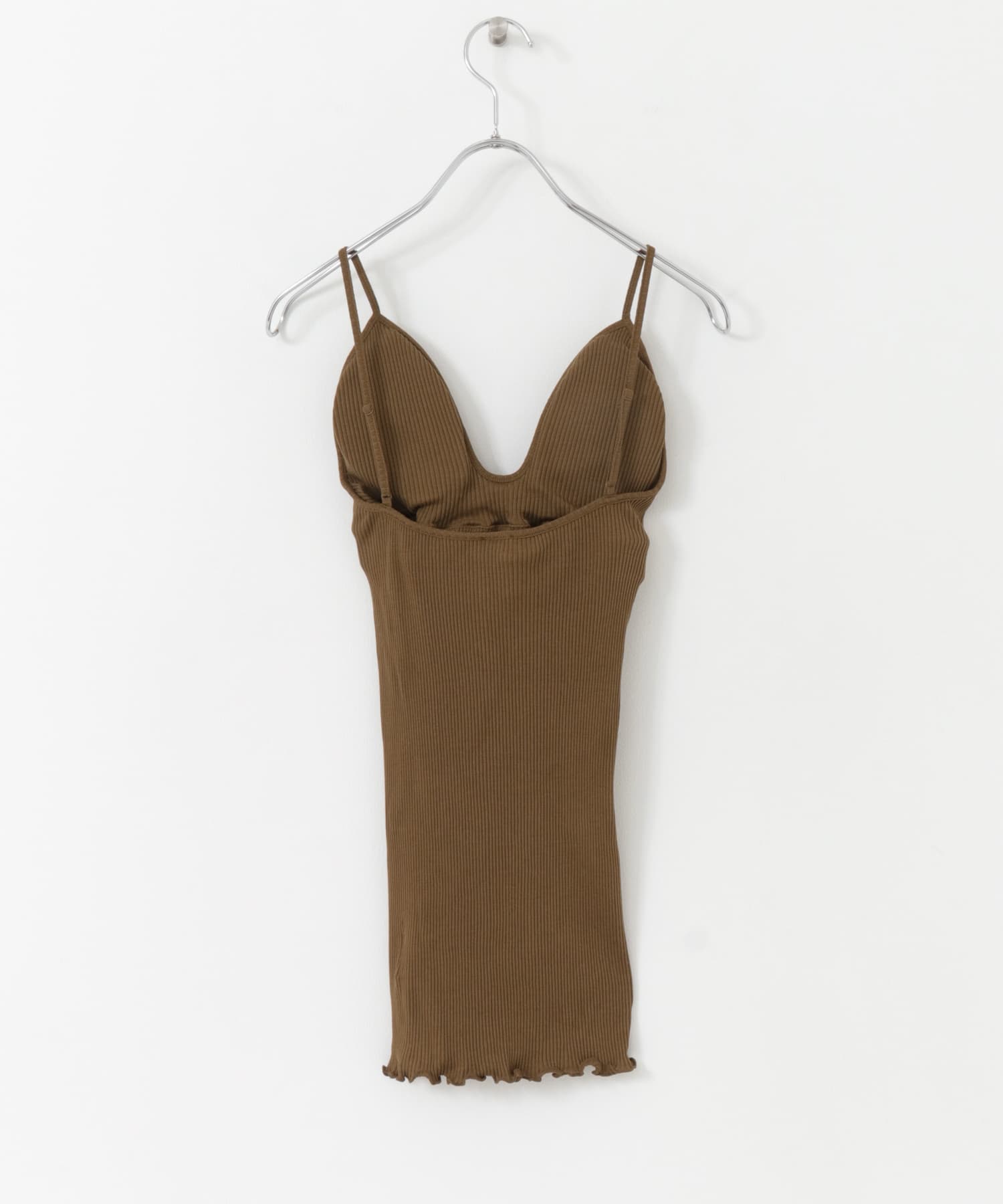 HAKUJI　Supima silk bra camisole Ocher FREE
