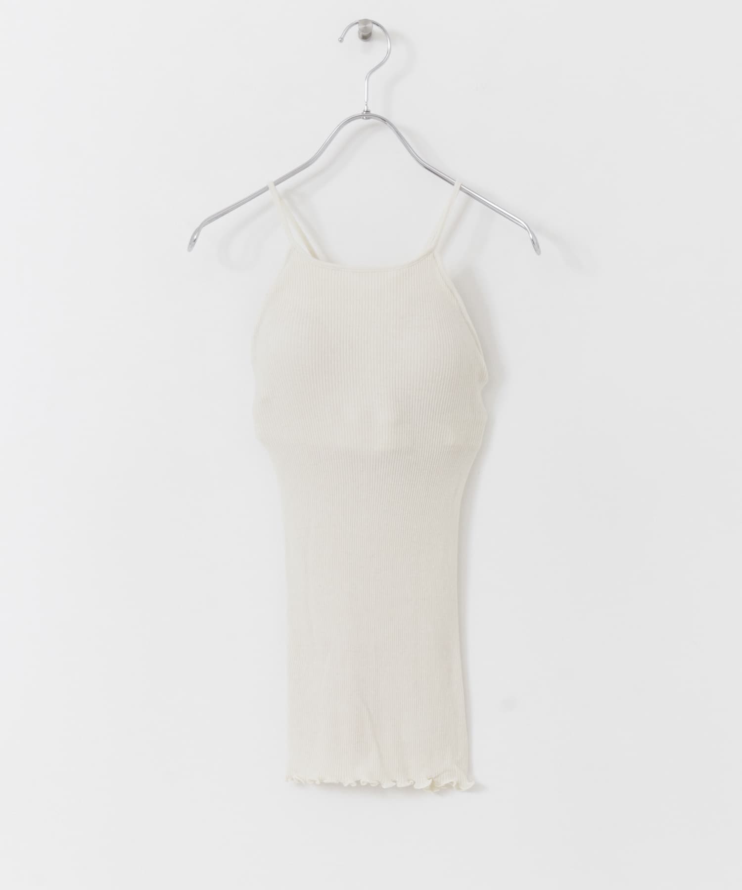 HAKUJI　Wool rib bra camisole