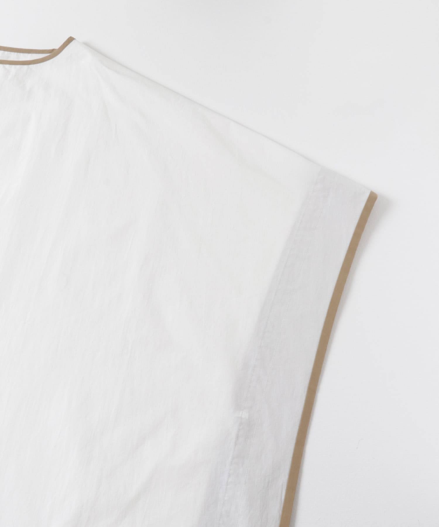 HAKUJI　Organiccotton kaftandress Ivory FREE