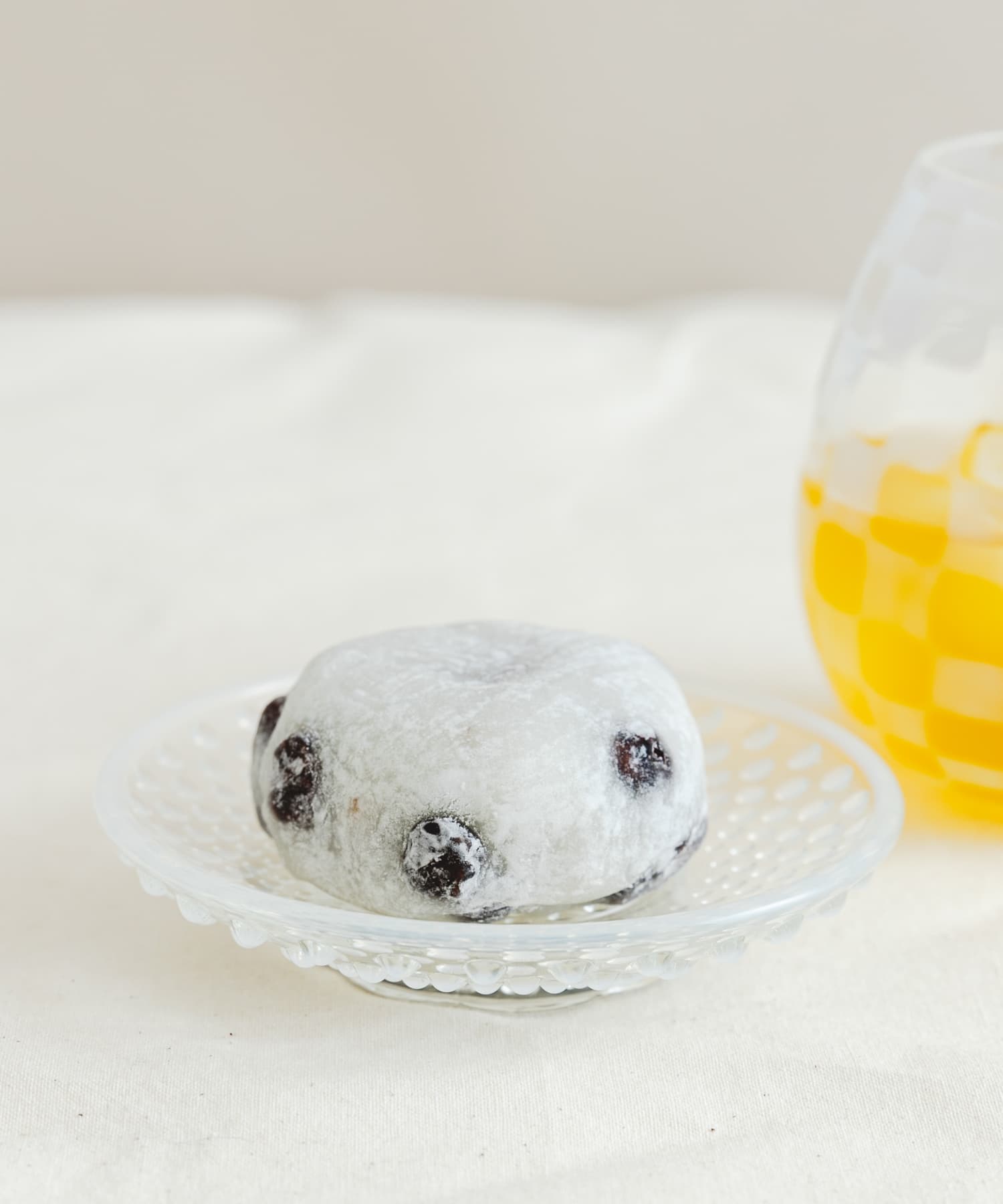 『WEB限定』廣田硝子　あられ豆皿　白色 - -