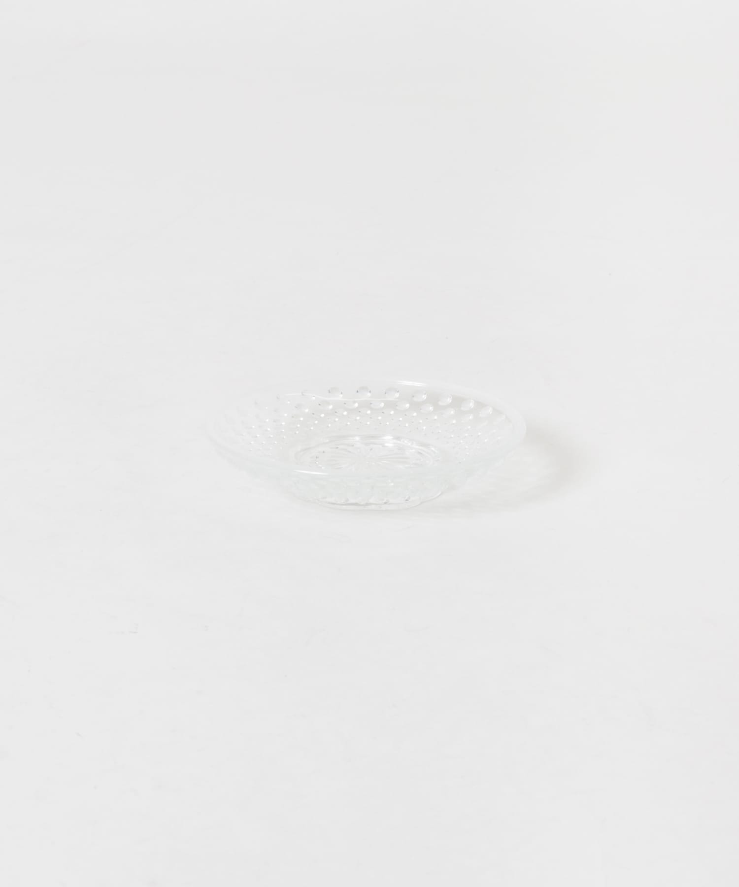 『WEB限定』廣田硝子　あられ豆皿　白色 - -