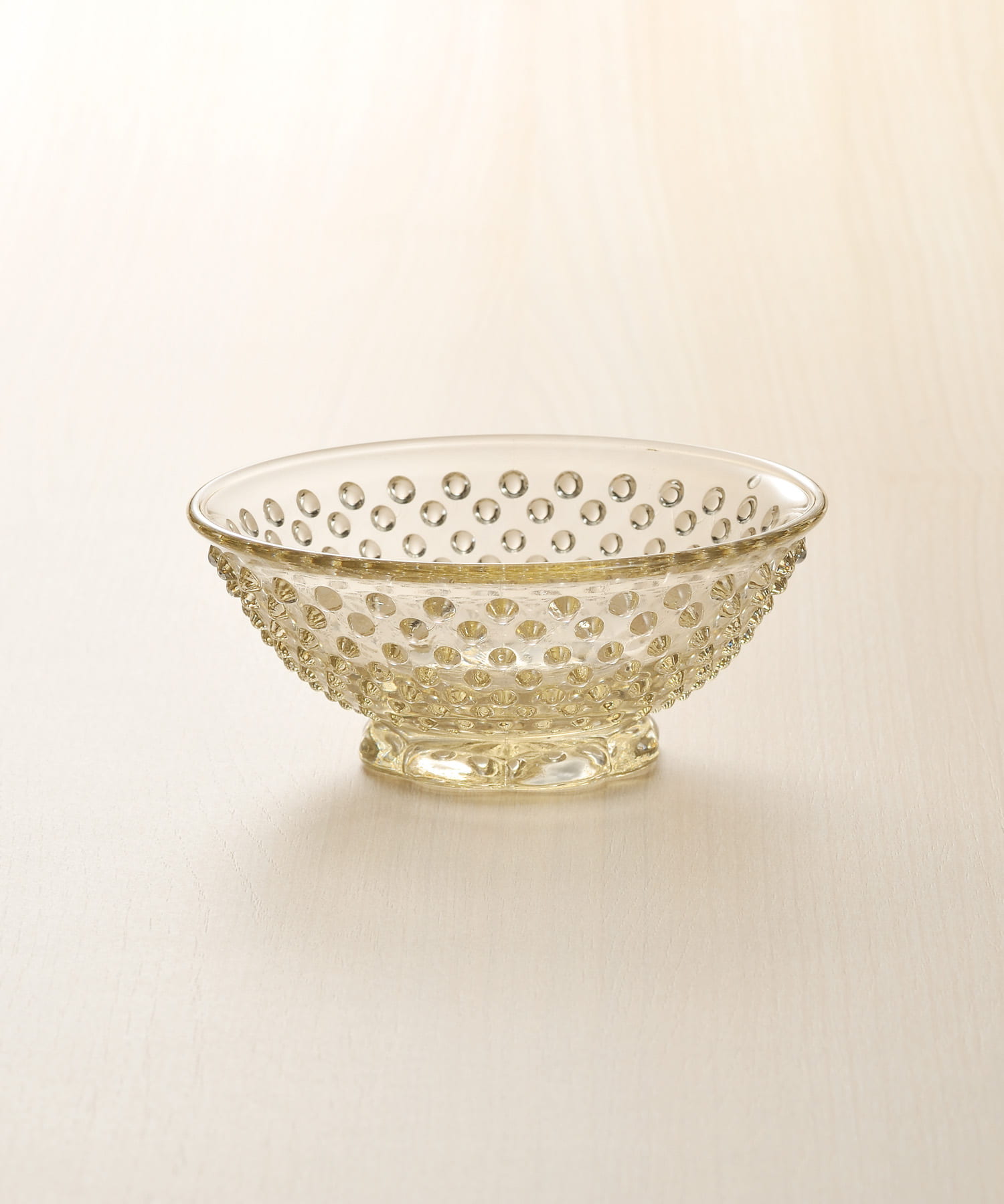 廣田硝子　あられ小皿・小鉢　アンバー - 0