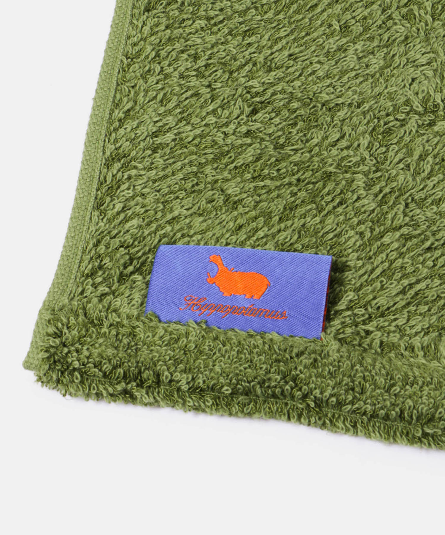 HIPPOPOTAMUS　BC BLEND Face towel Pistachio -