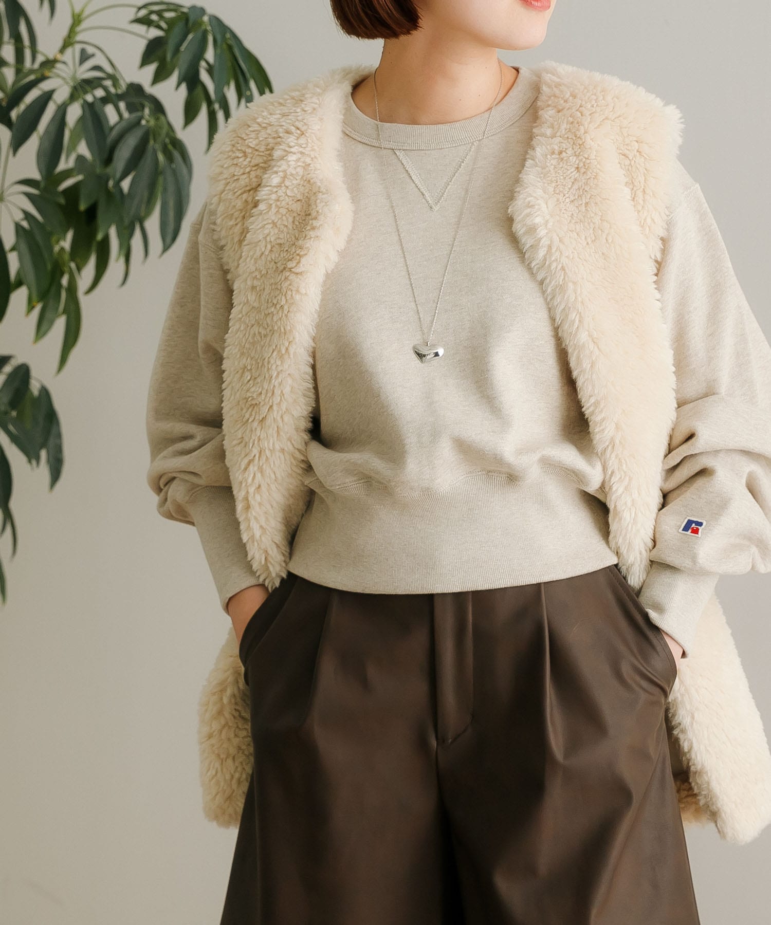 『別注』IRIS47×URBAN RESEARCH　スライドネックレス silver -