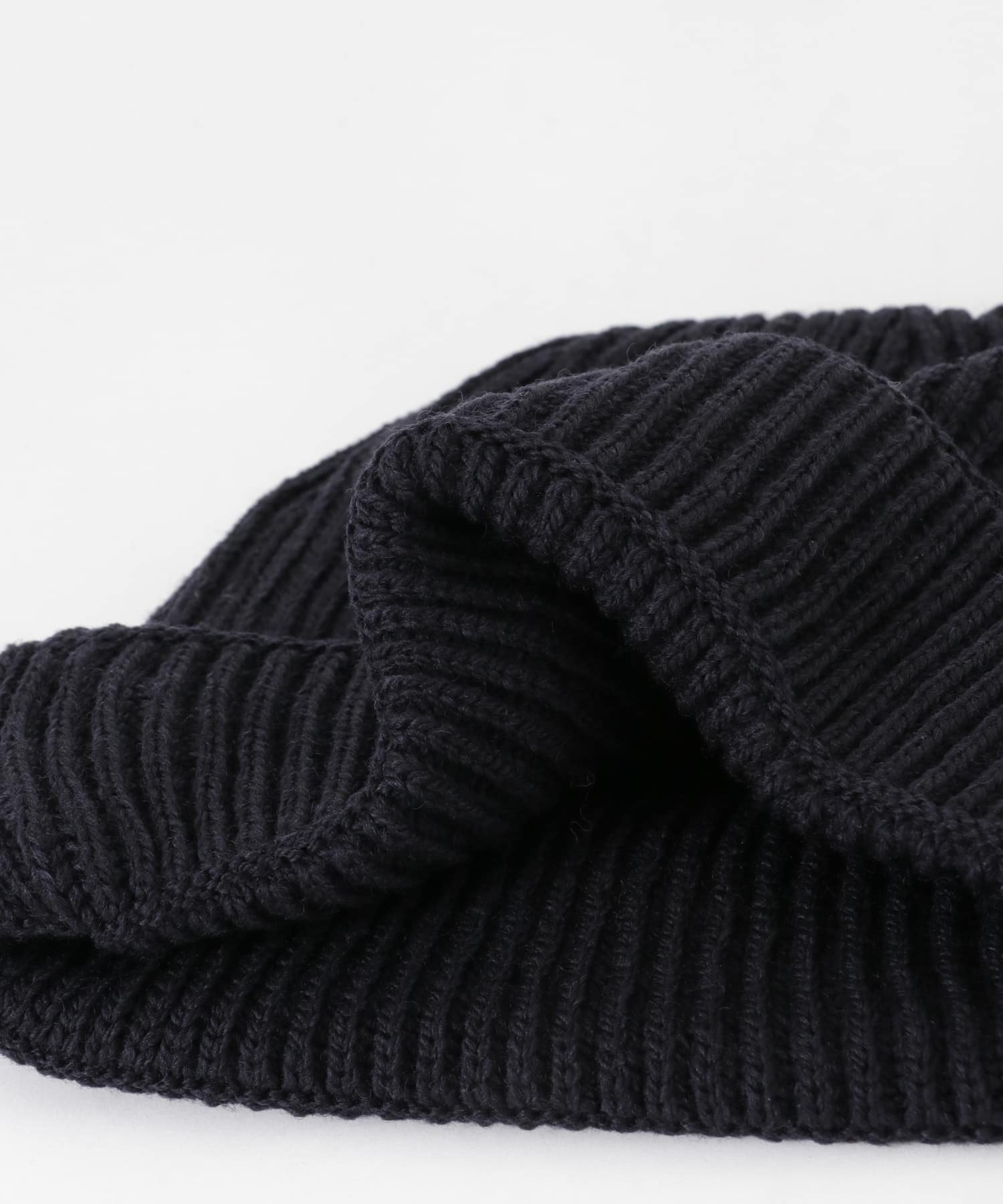 OLDDERBY KNITWEAR　Merino Wool Cap NAVY -