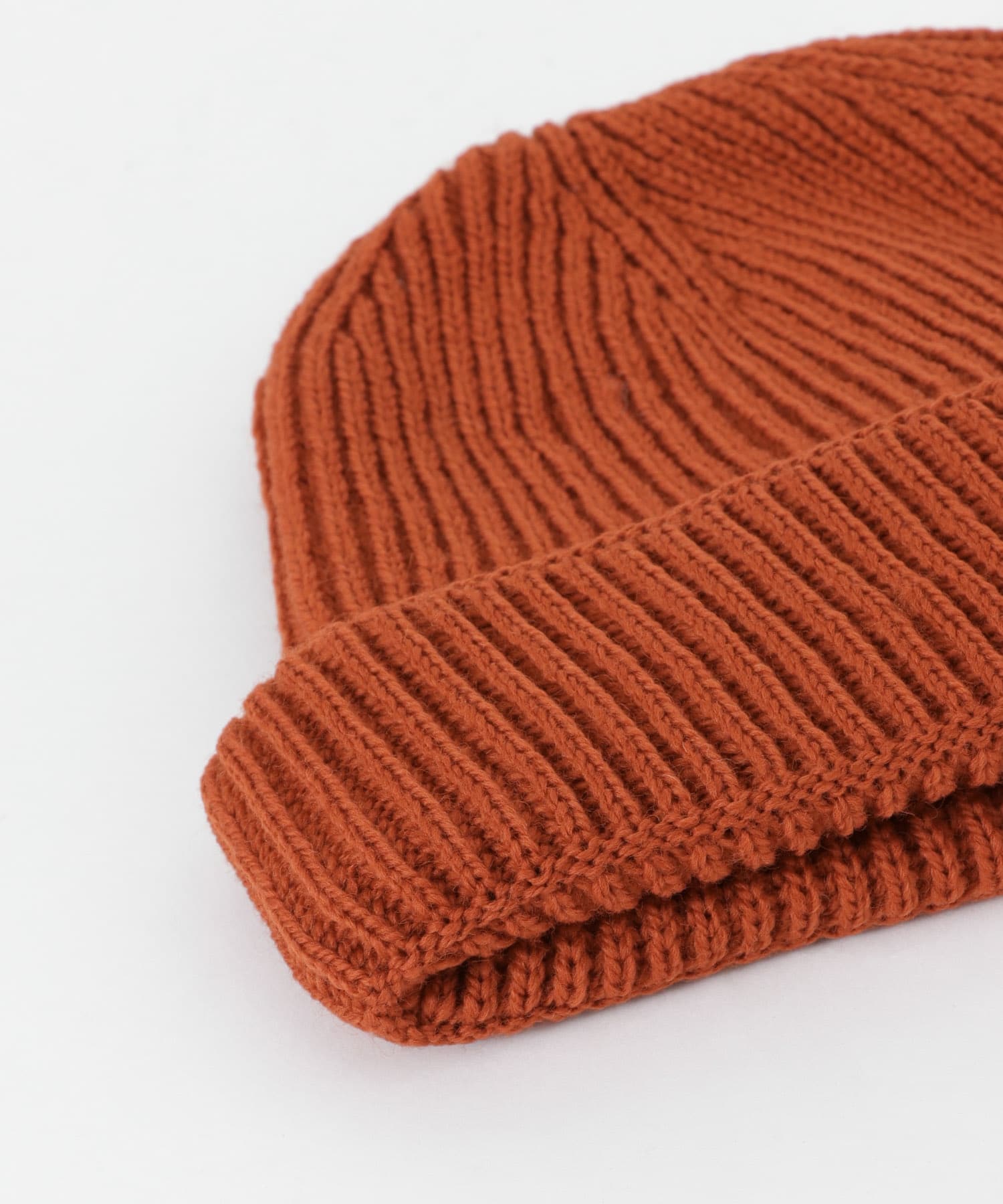 OLDDERBY KNITWEAR　Merino Wool Cap TURMERIC -