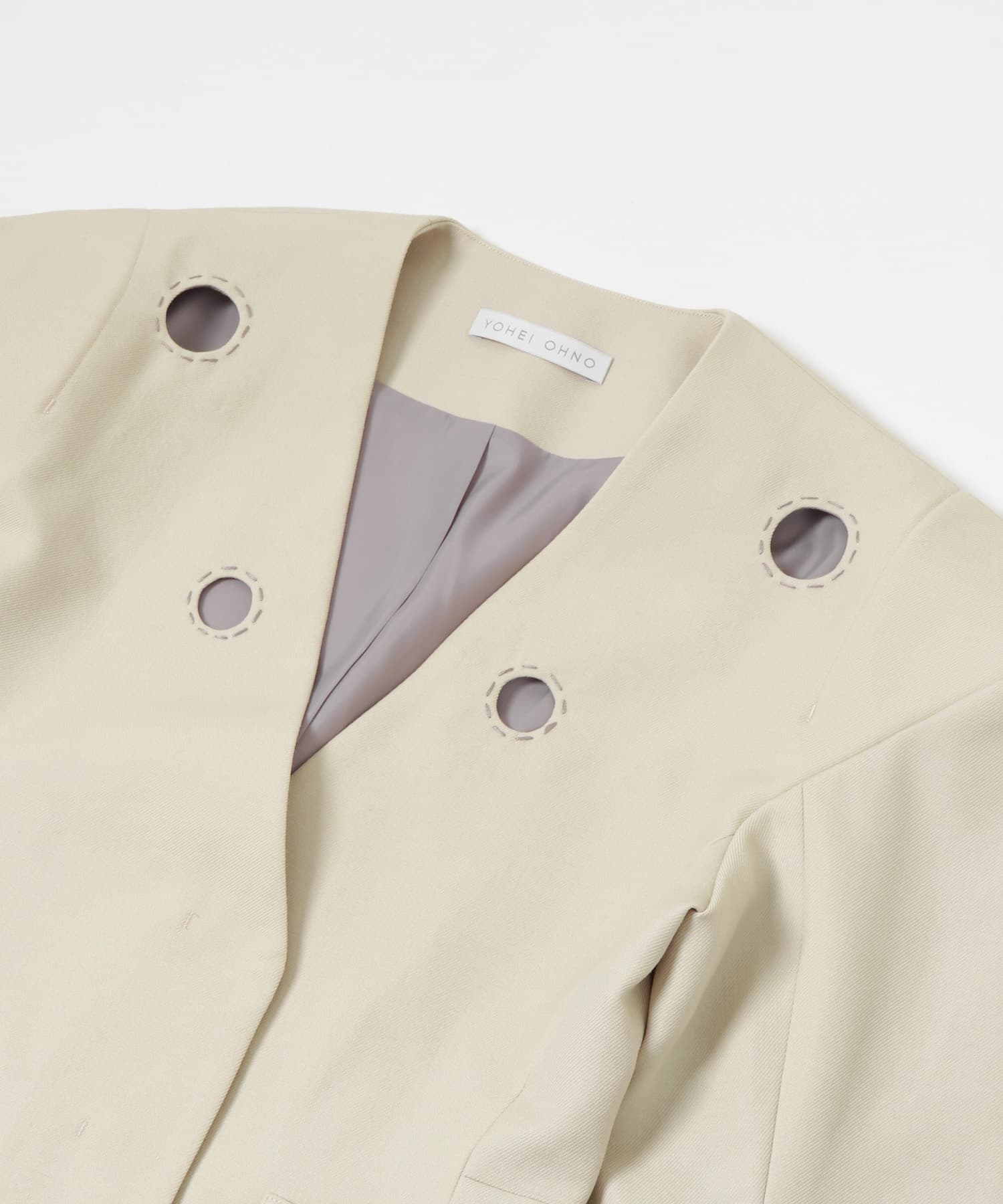 YOHEI OHNO　Wormhole Jacket beige 36