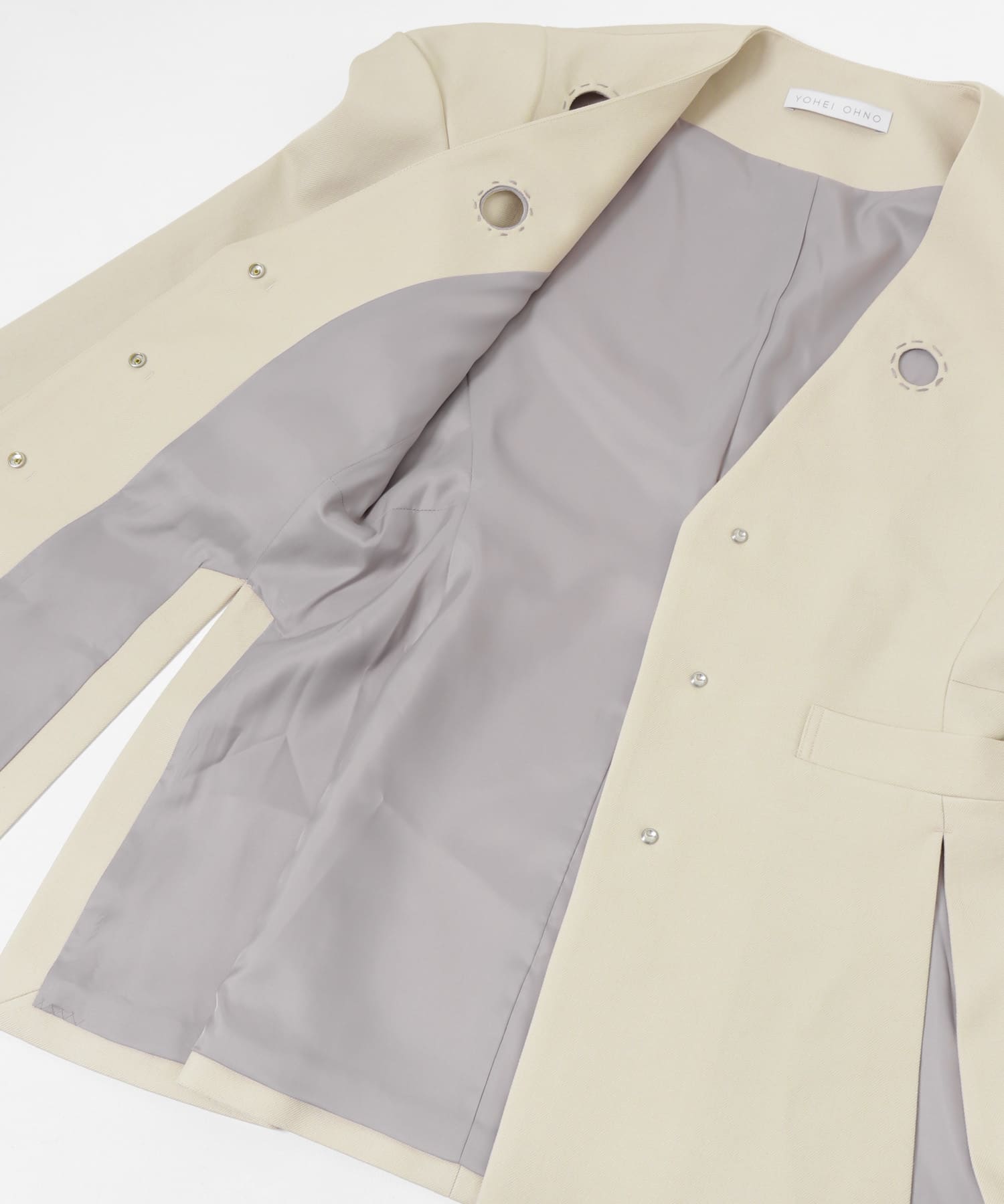 YOHEI OHNO　Wormhole Jacket beige 36