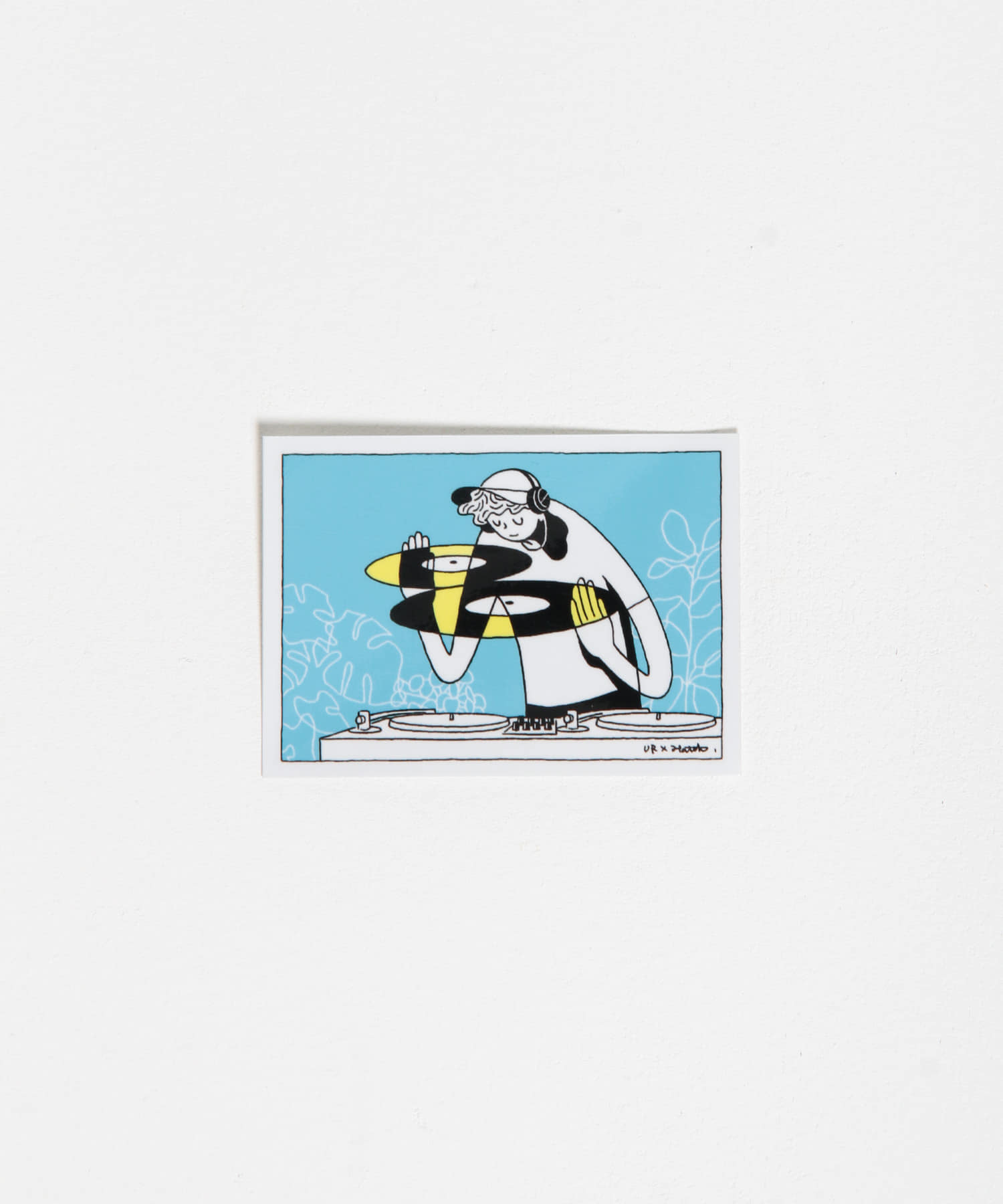 Norikazu Hatta　23 ステッカー レコード 0