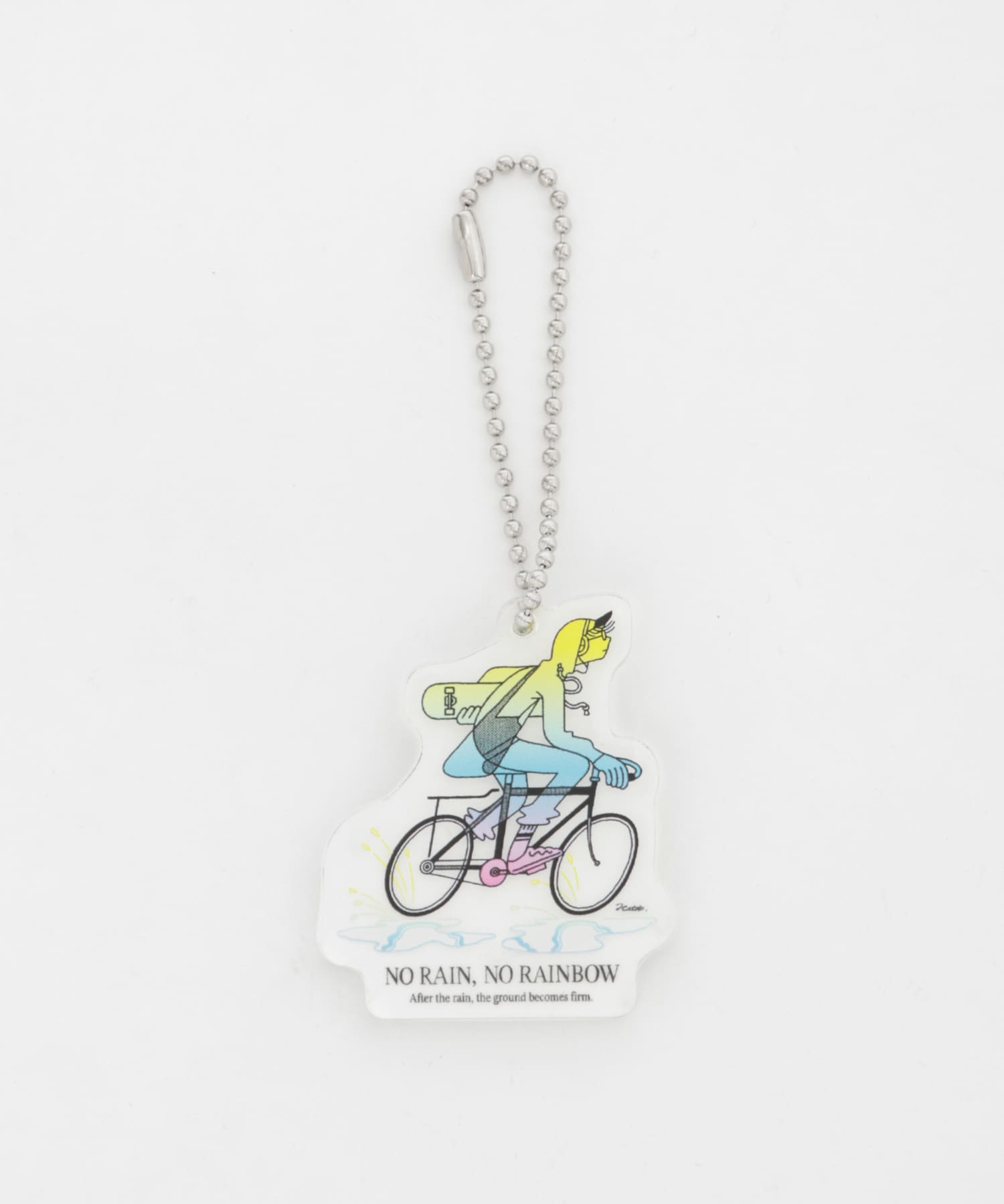 Norikazu Hatta 自転車 アクリルキーホルダー(0 -): 雑貨・ホビー