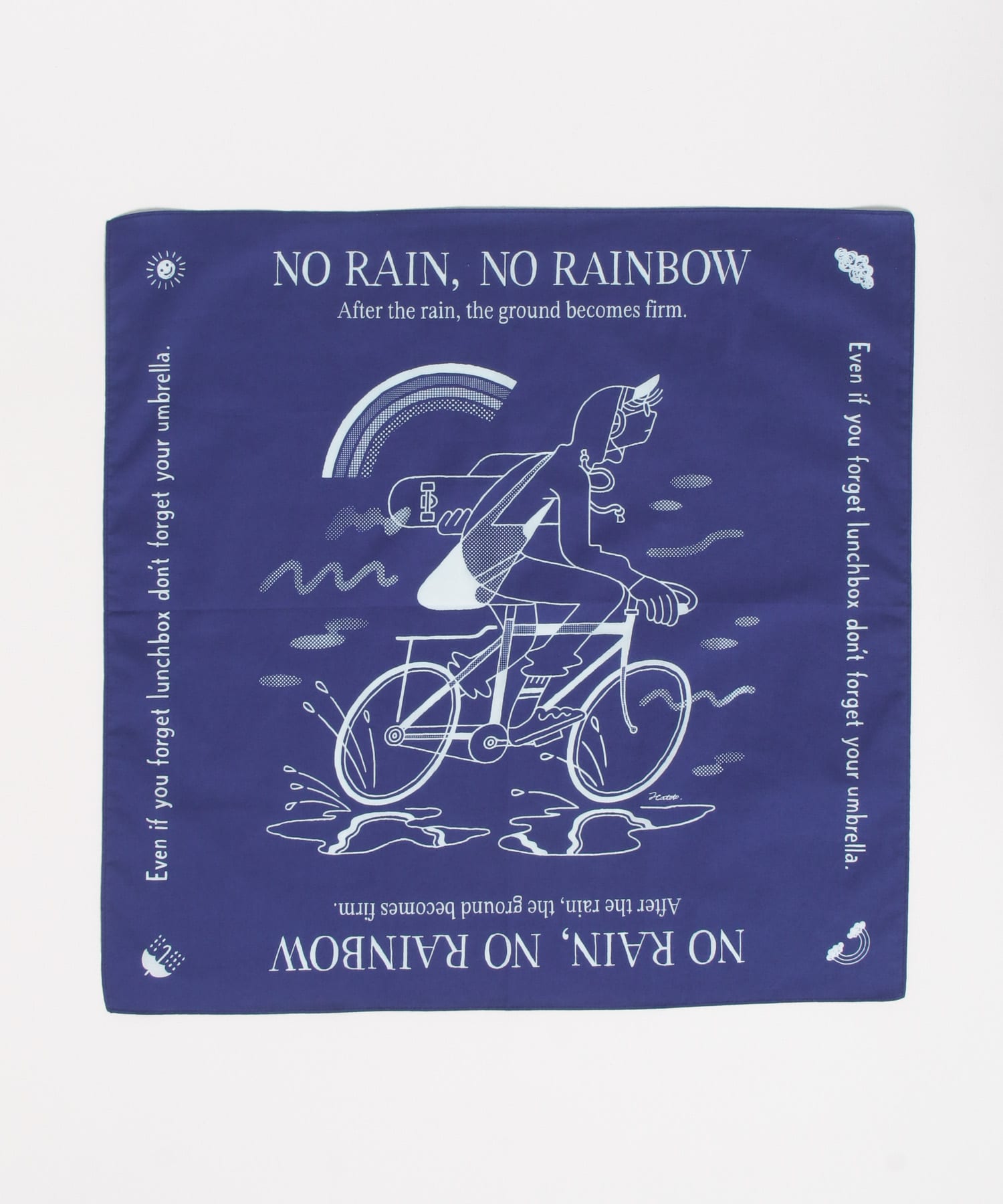 Norikazu Hatta　自転車 バンダナ