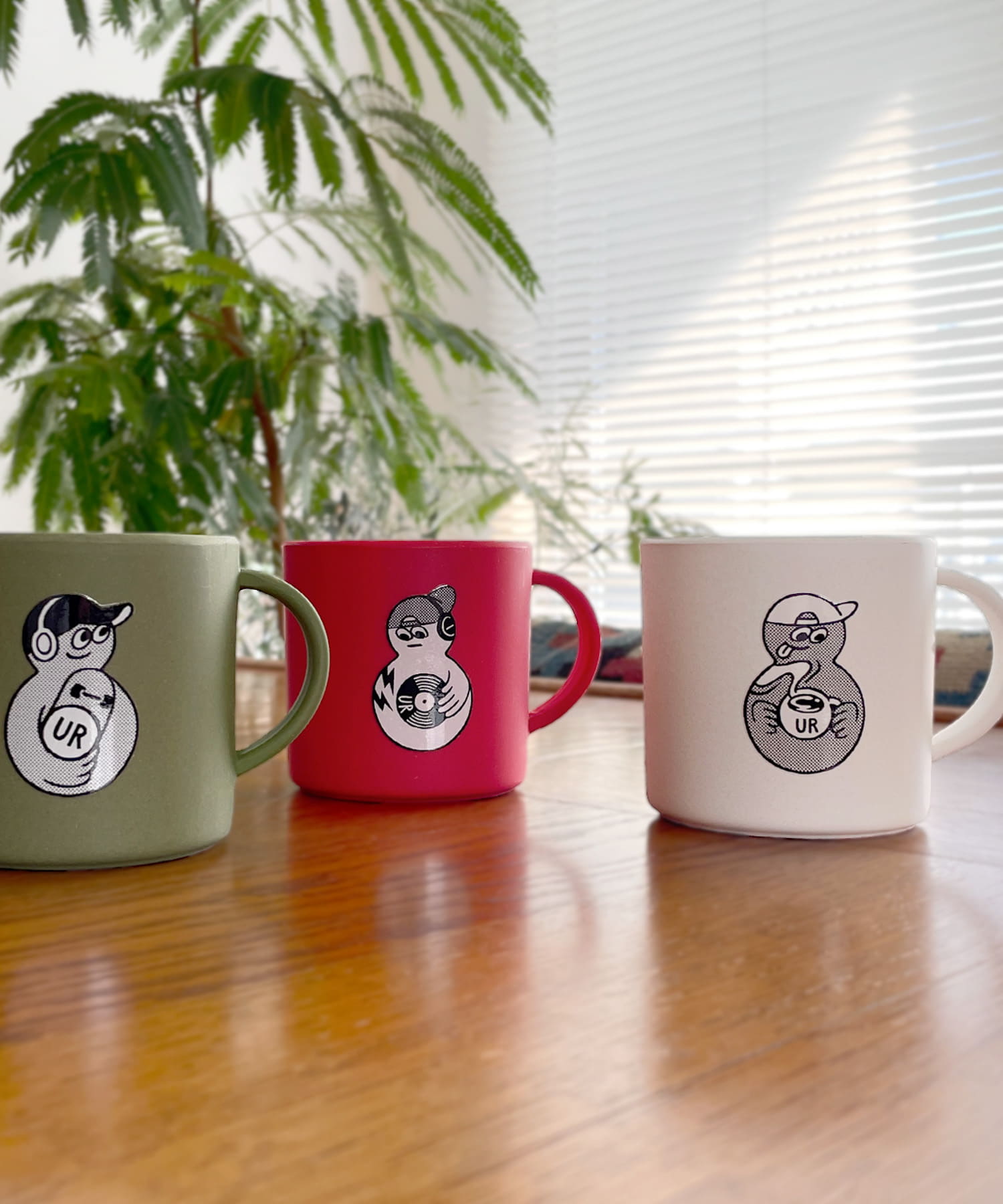 Norikazu Hatta　8だるまレコードマグカップ KHK 0