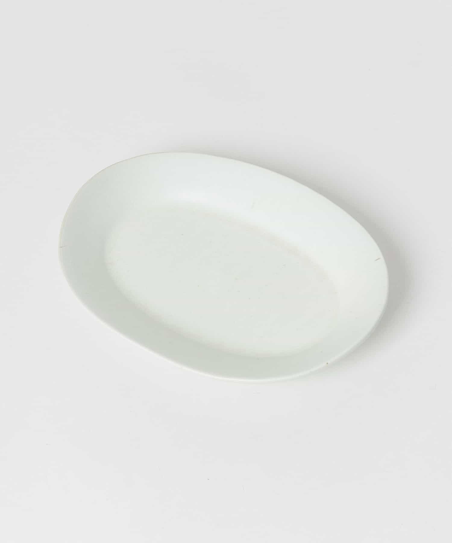 独歩炎×能登デザイン室　オーバルプレート 波ノ花 M