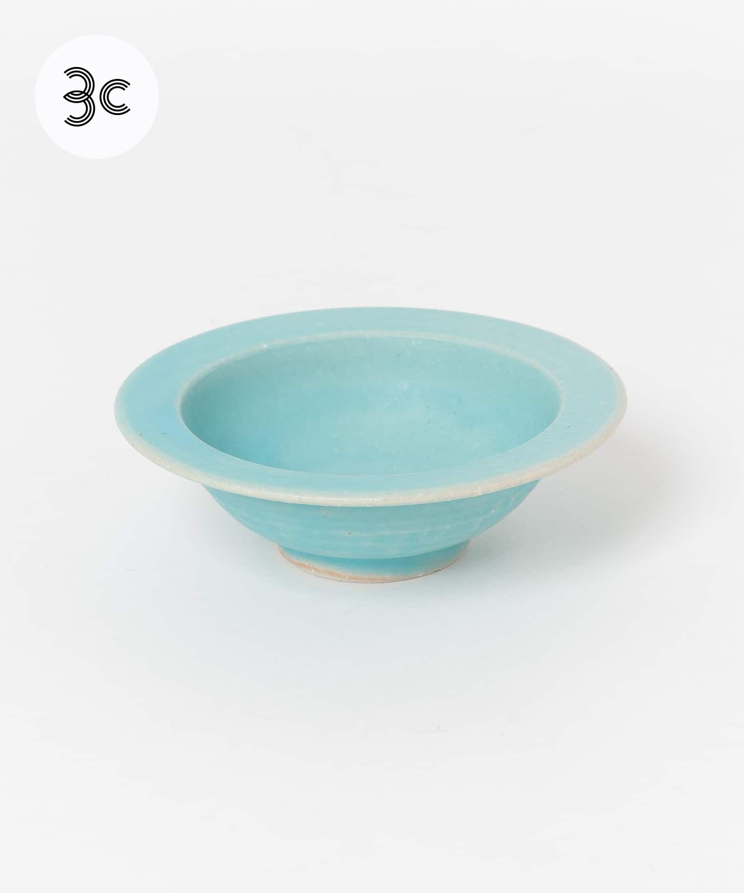 独歩炎×能登デザイン室　四寸鉢 能登ノ海 S