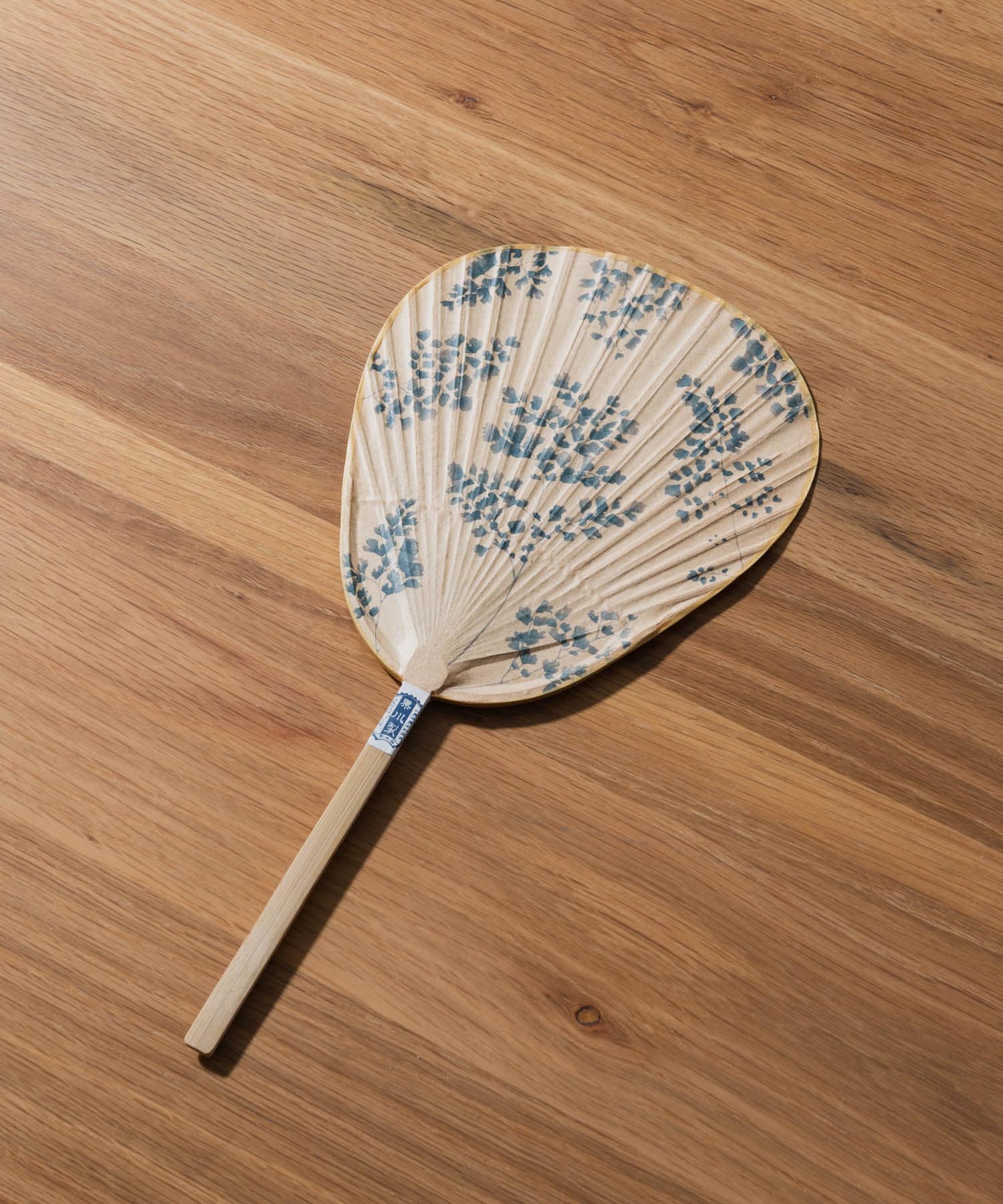 栗川商店　はるかぜ染色工房うちわ アジアンタム 0