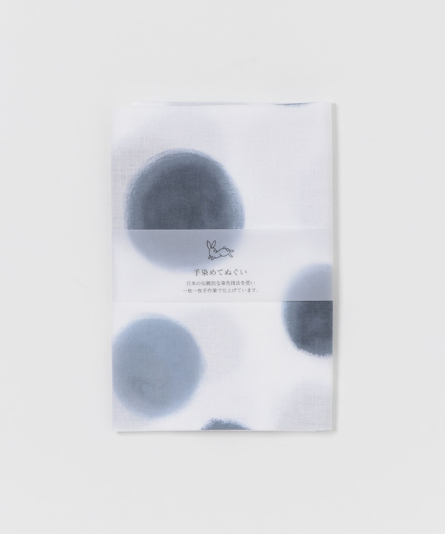 はるかぜ染色工房　手ぬぐい 水玉