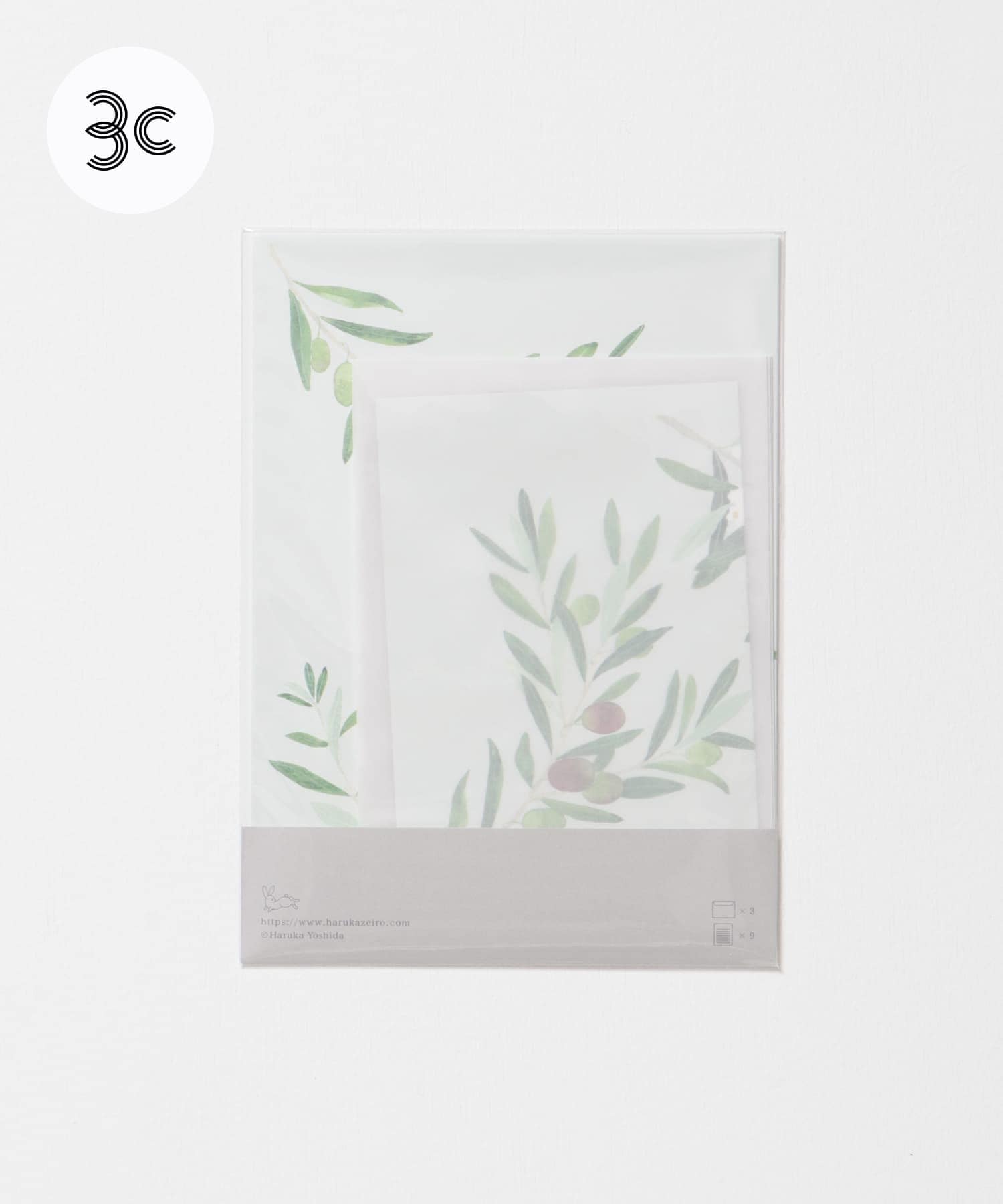 はるかぜ染色工房　レターセット