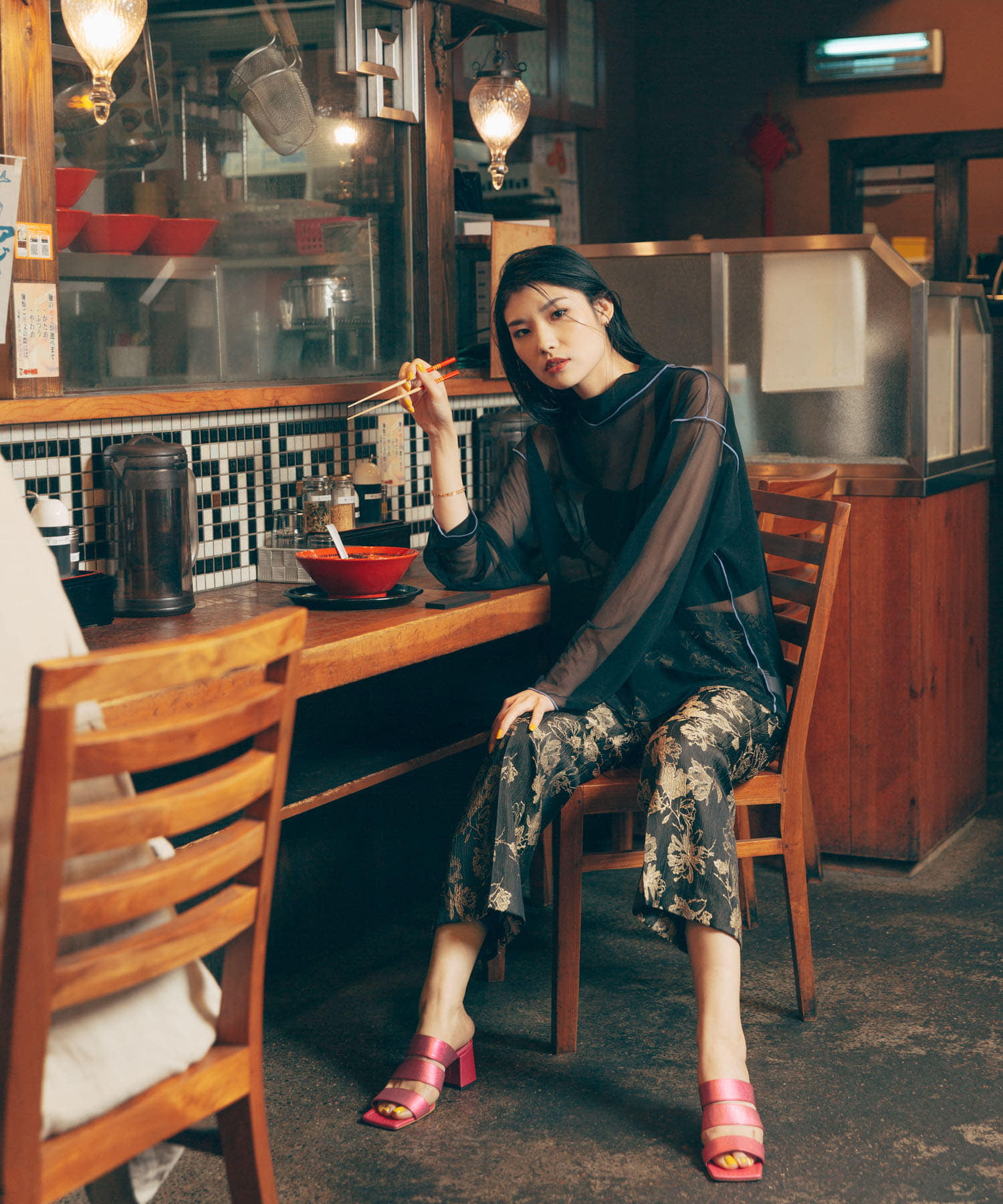 『別注』ヤマチク×URBAN RESEARCH　OTEMOTO for Ramen Lovers レッド 0