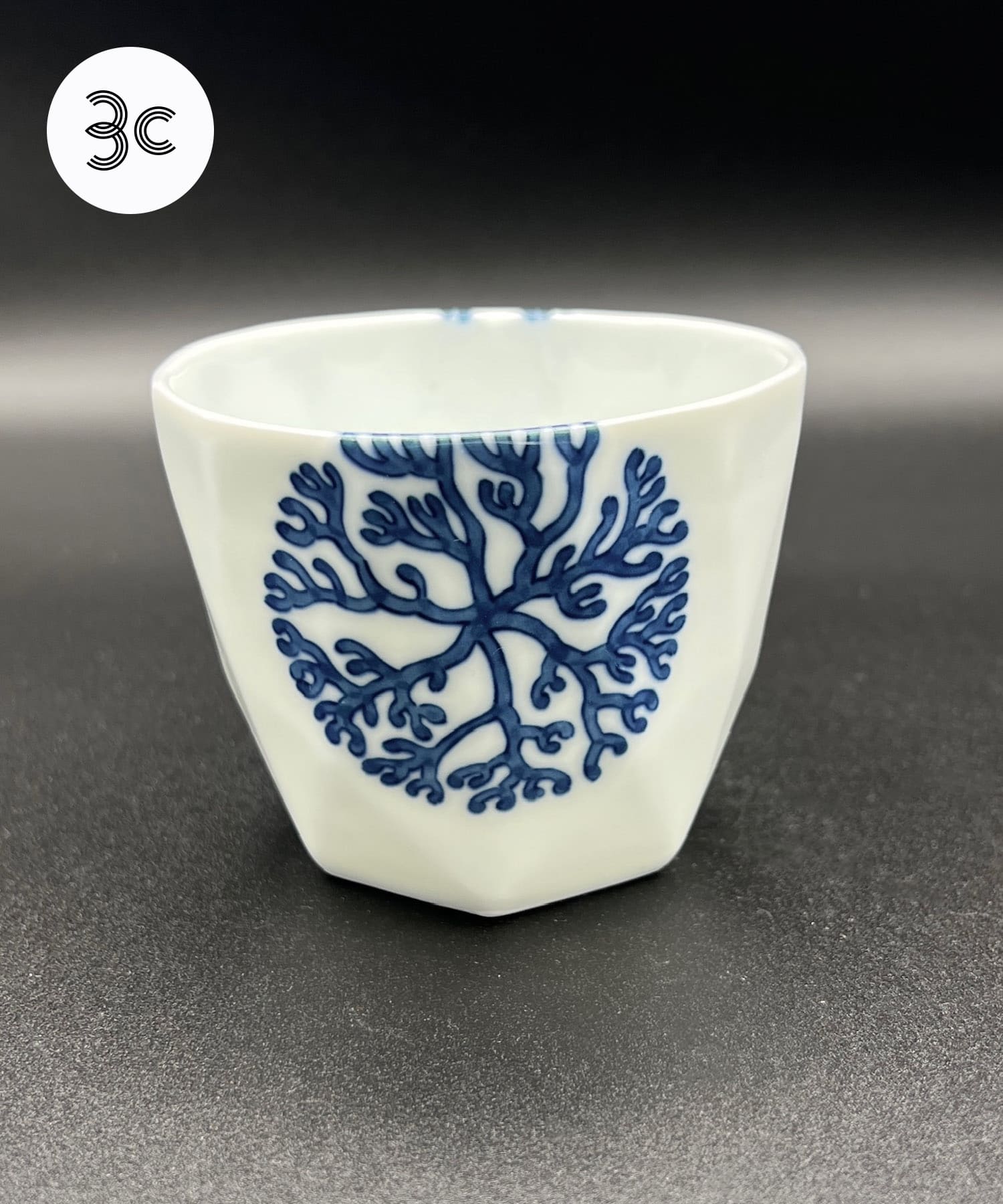 寿芳窯　面取コップ小