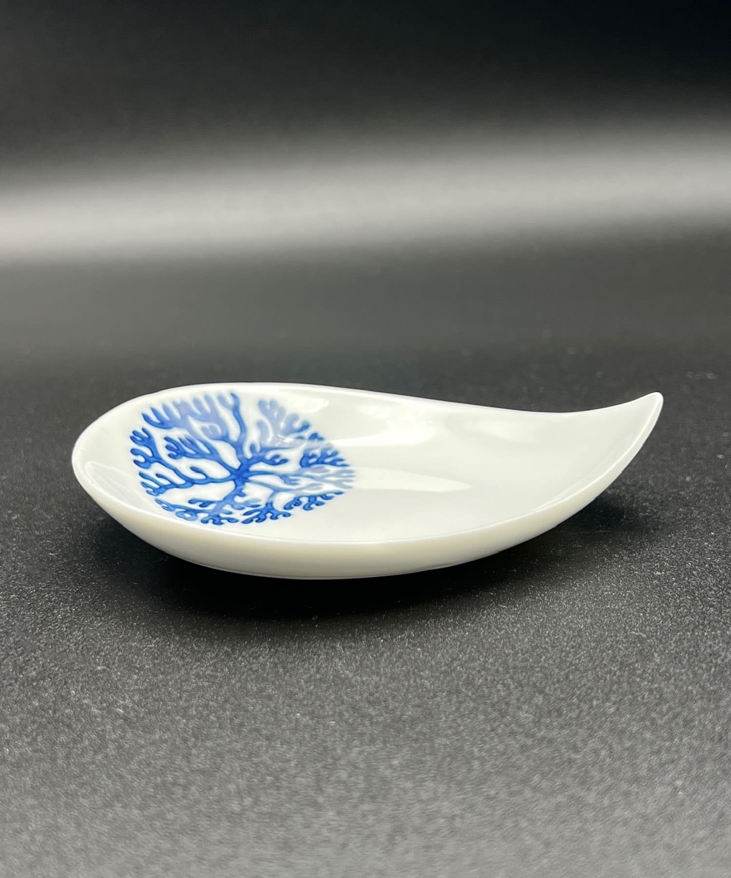 寿芳窯　しずく小皿 青 0