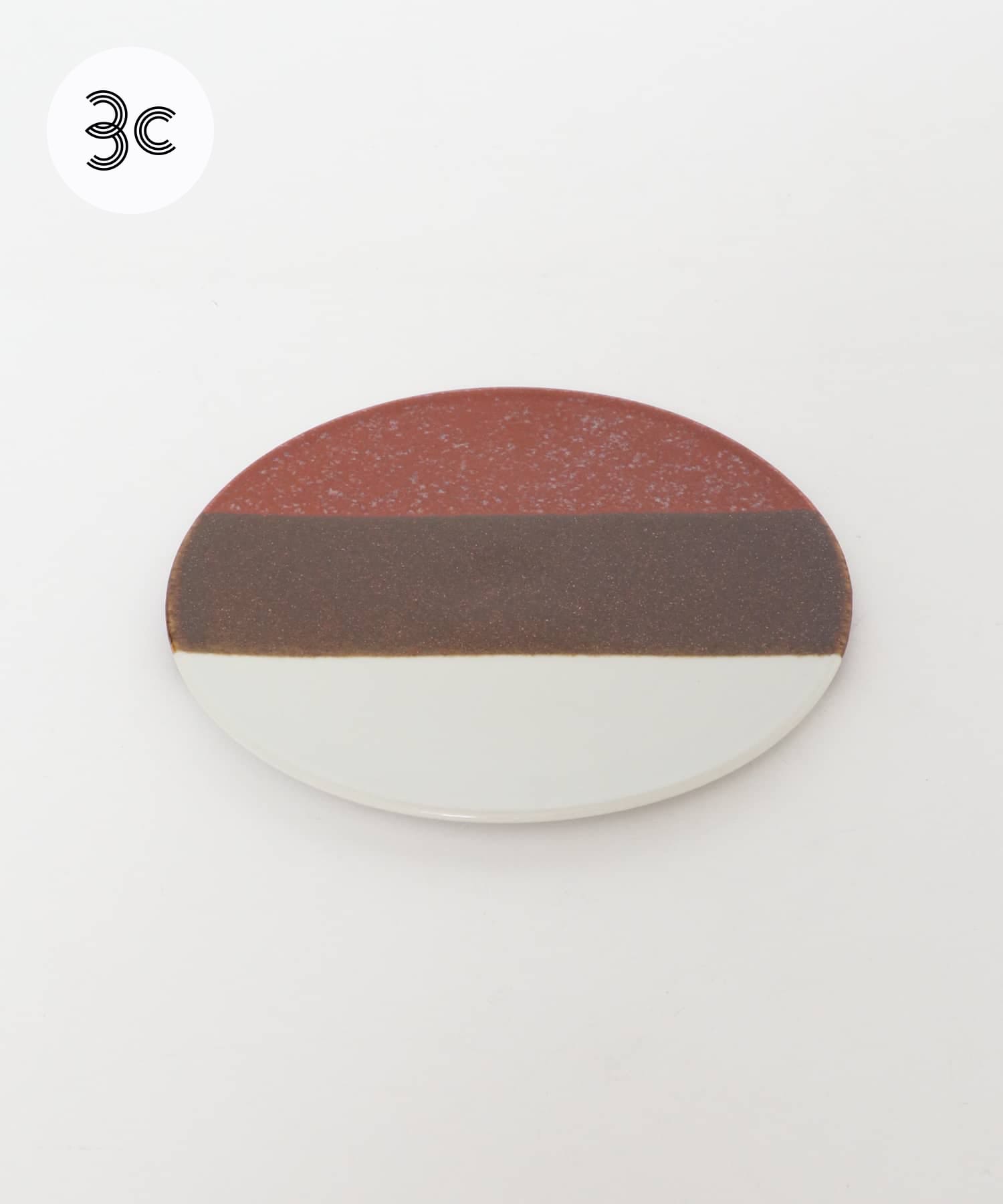 3色プレート15cm レッド 0