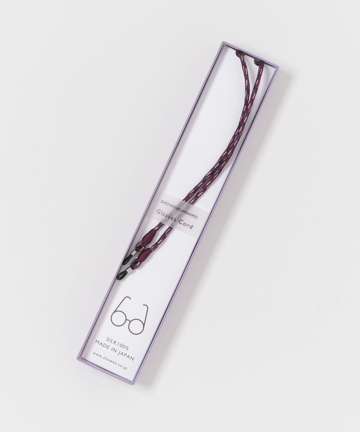 昇苑くみひも　正絹　グラスコード唐打