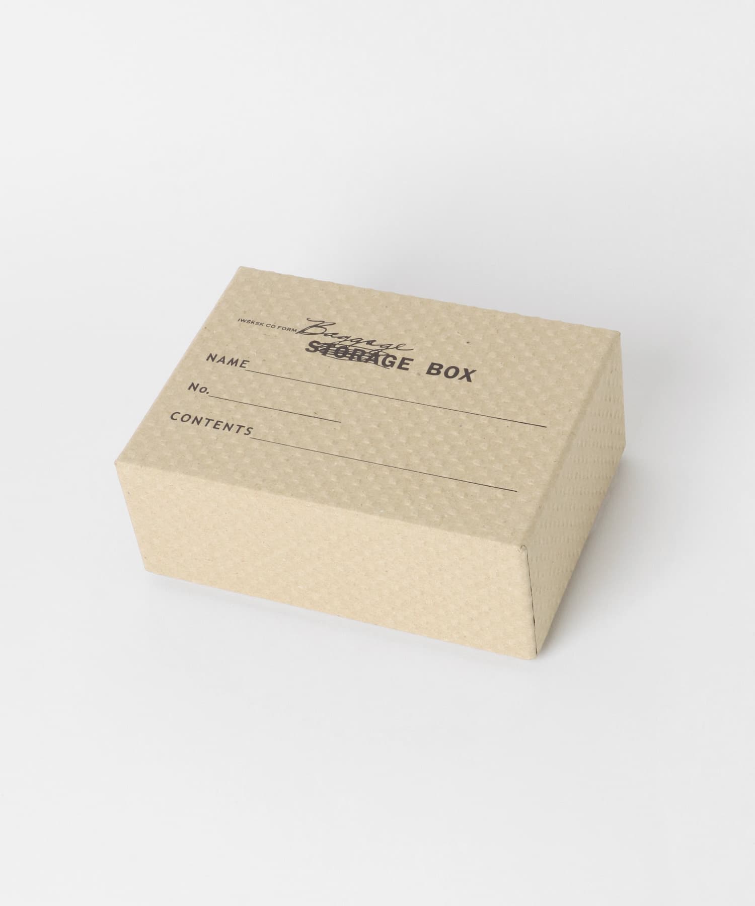 岩嵜紙器　Baggage Box csn FREE