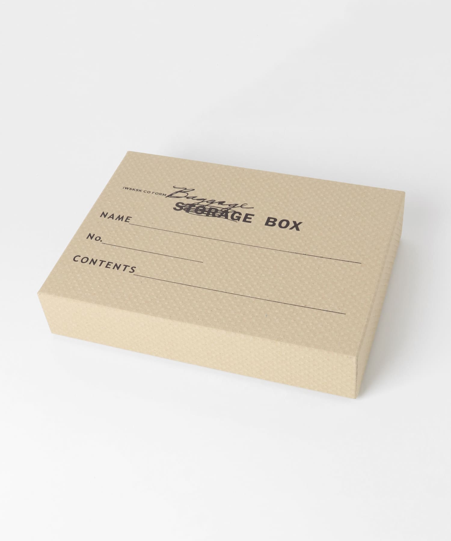 岩嵜紙器　Baggage Box