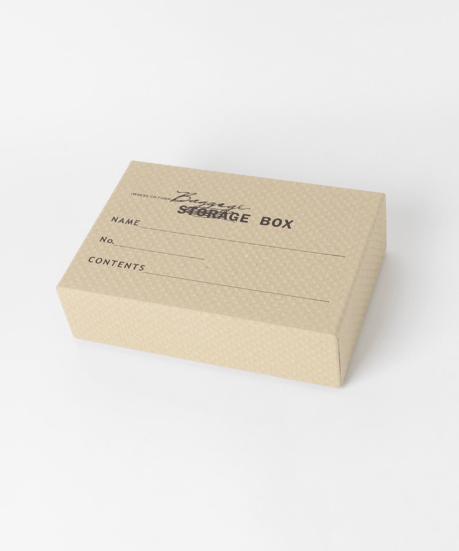 岩嵜紙器　Baggage Box