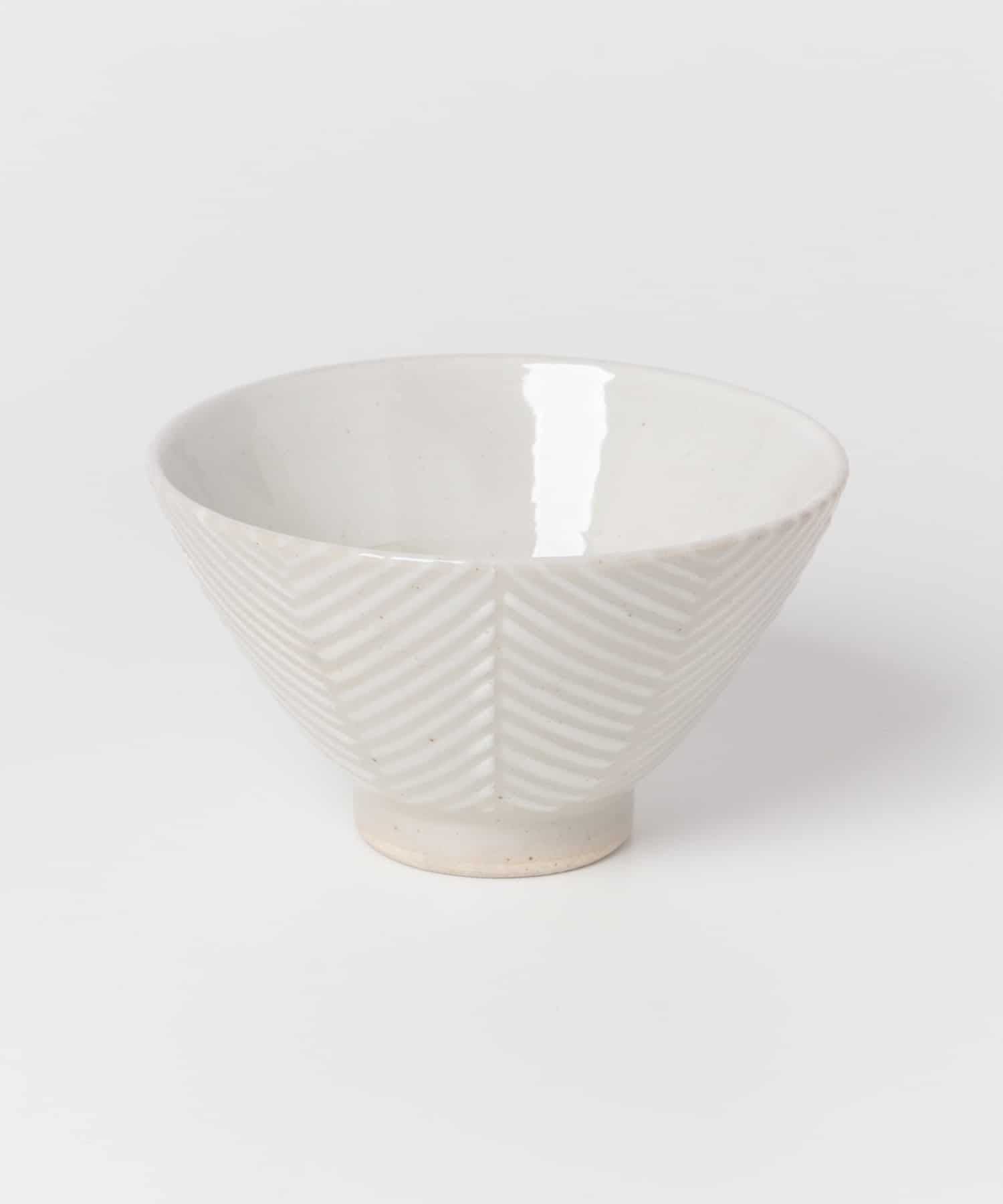 aiyu　ORIME茶碗 ホワイト 0
