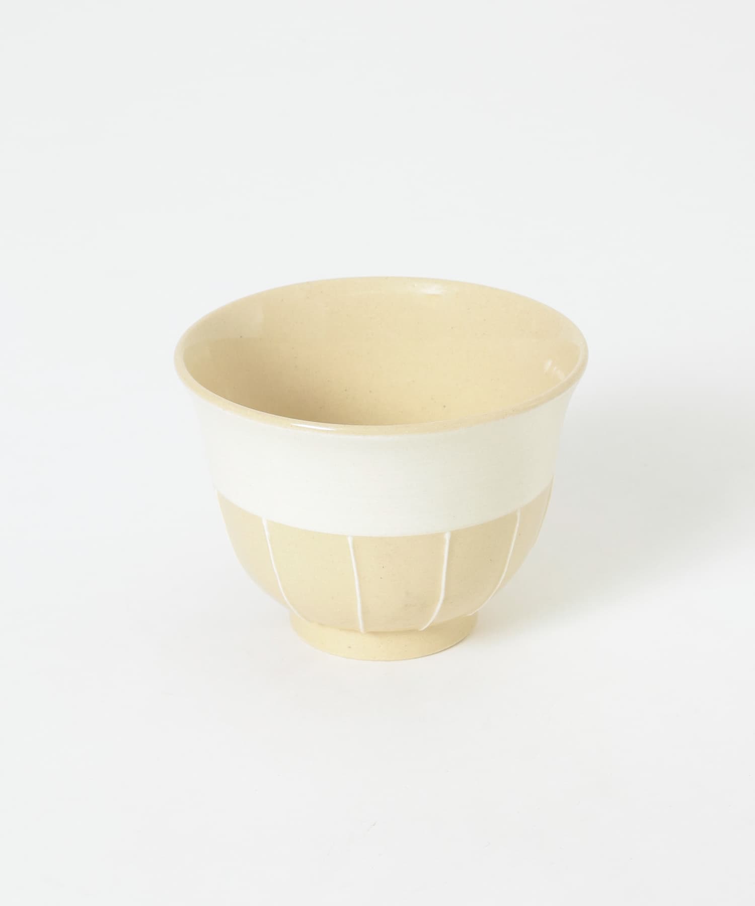 利左エ門窯　小どんぶり ベージュ 0