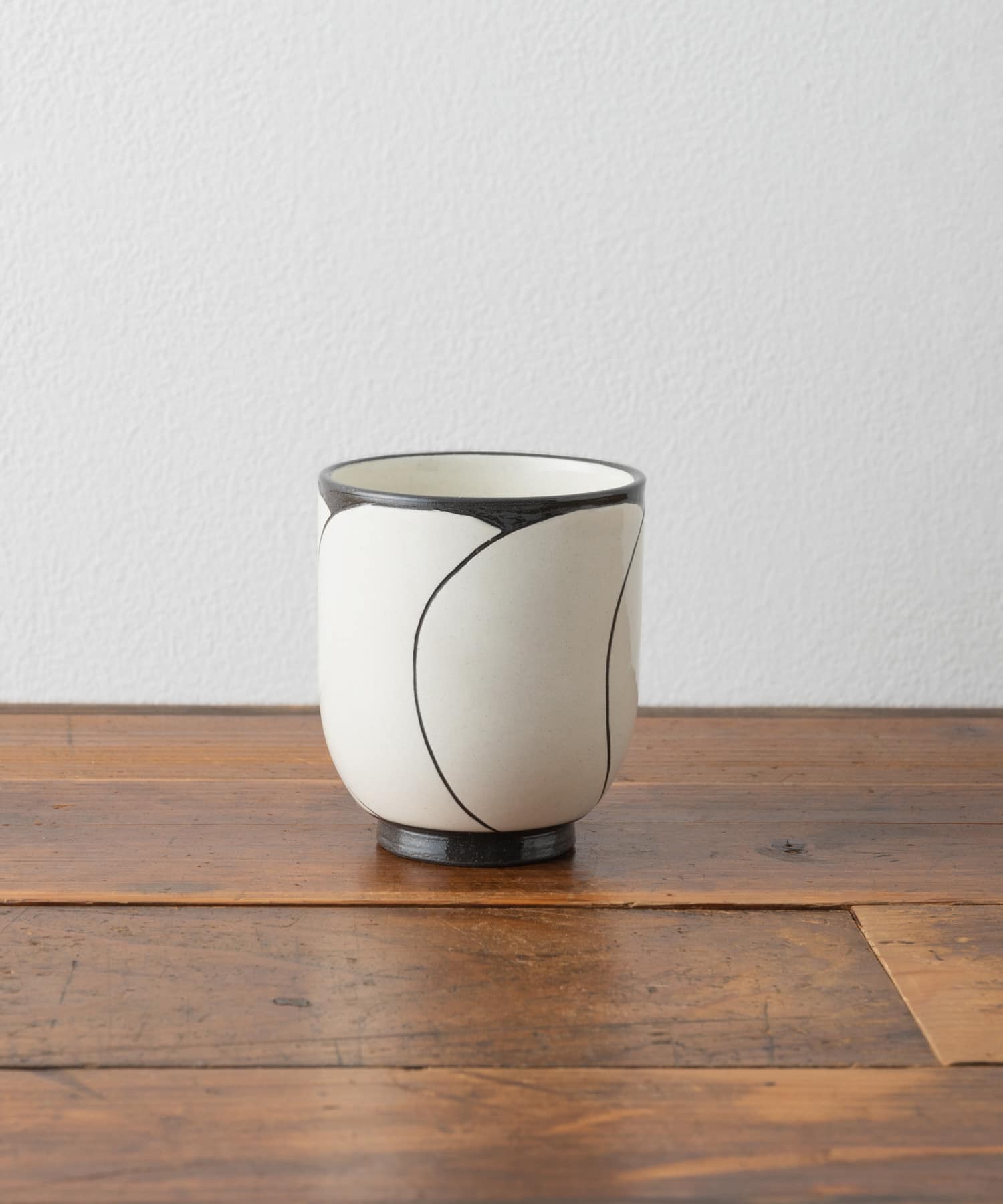 利左エ門窯　NEZIRI・梅 コップ大