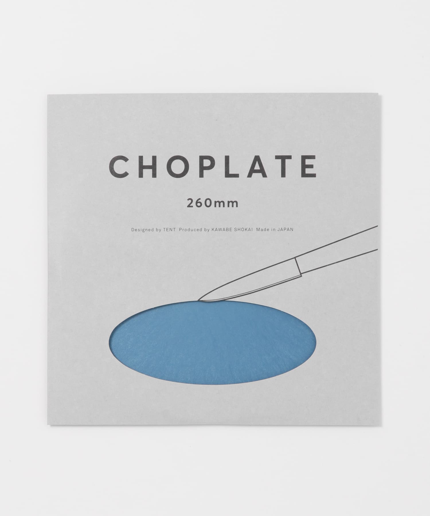 『別注』CHOPLATE×UR　CHOPLATE 260mm デニムブルー -