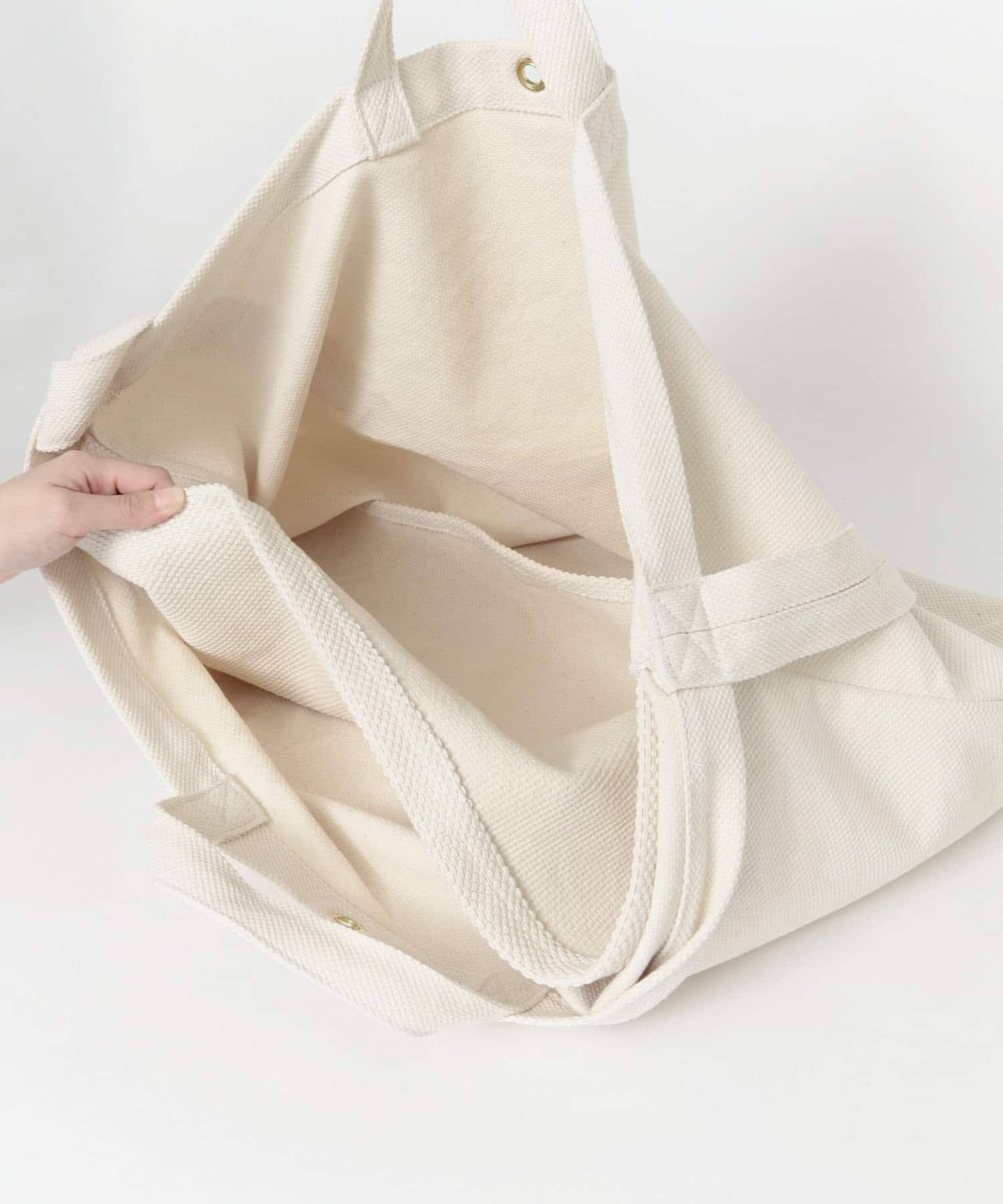 kusakura sashiko　トートバッグ キナリ 0