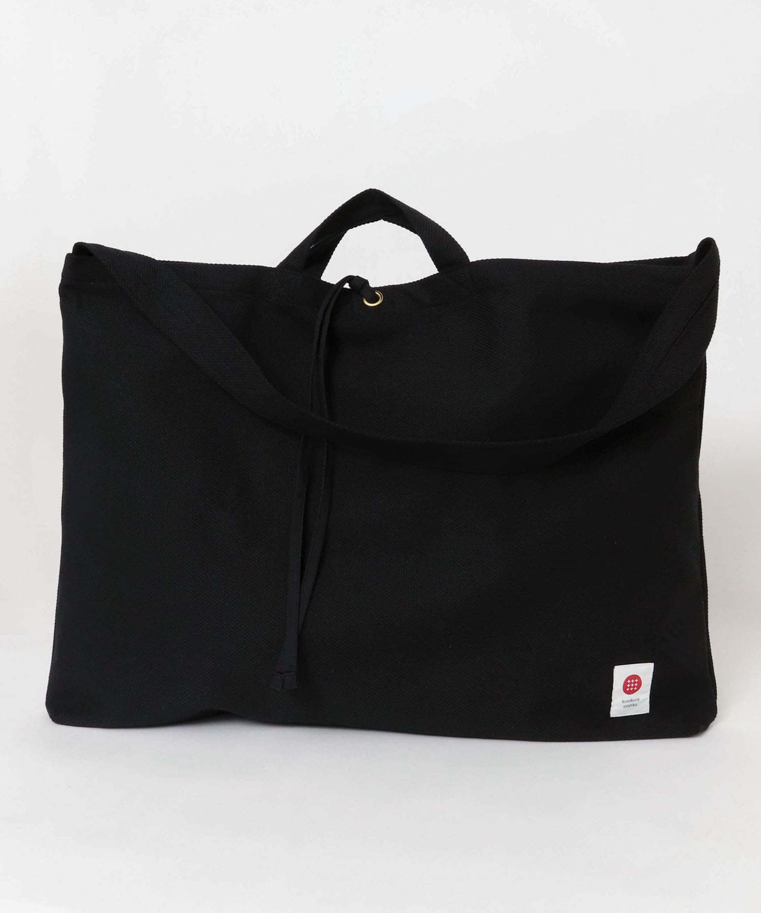 kusakura sashiko　トートバッグ ブラック 0