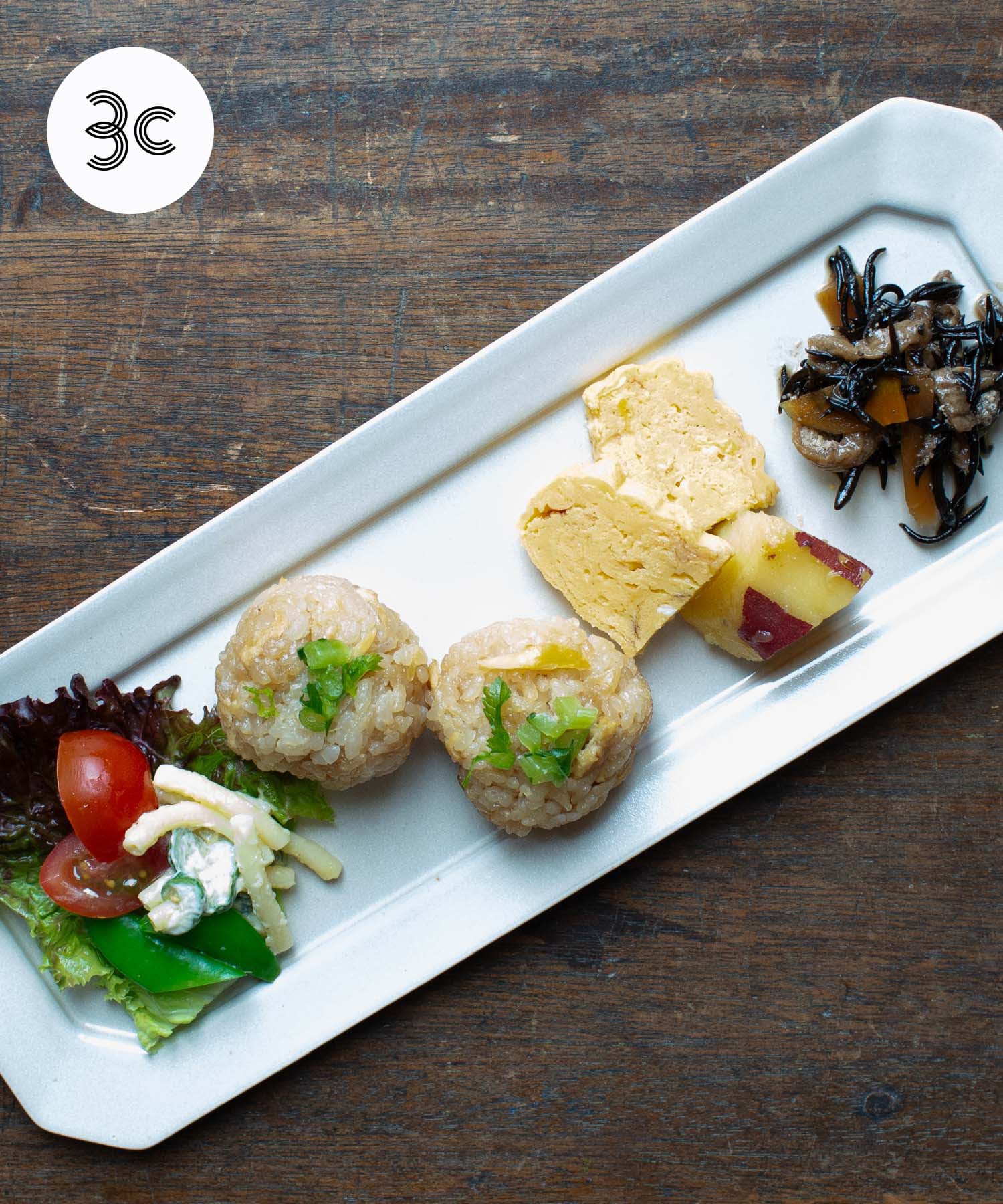 光泉窯　長八角プレート