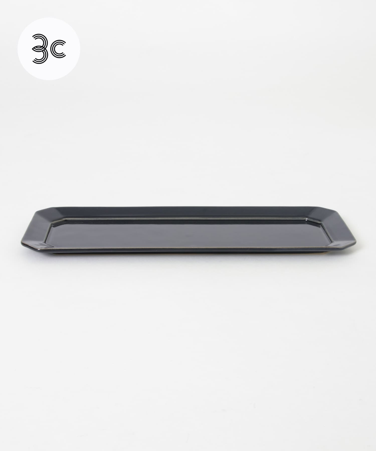 光泉窯　長八角プレート