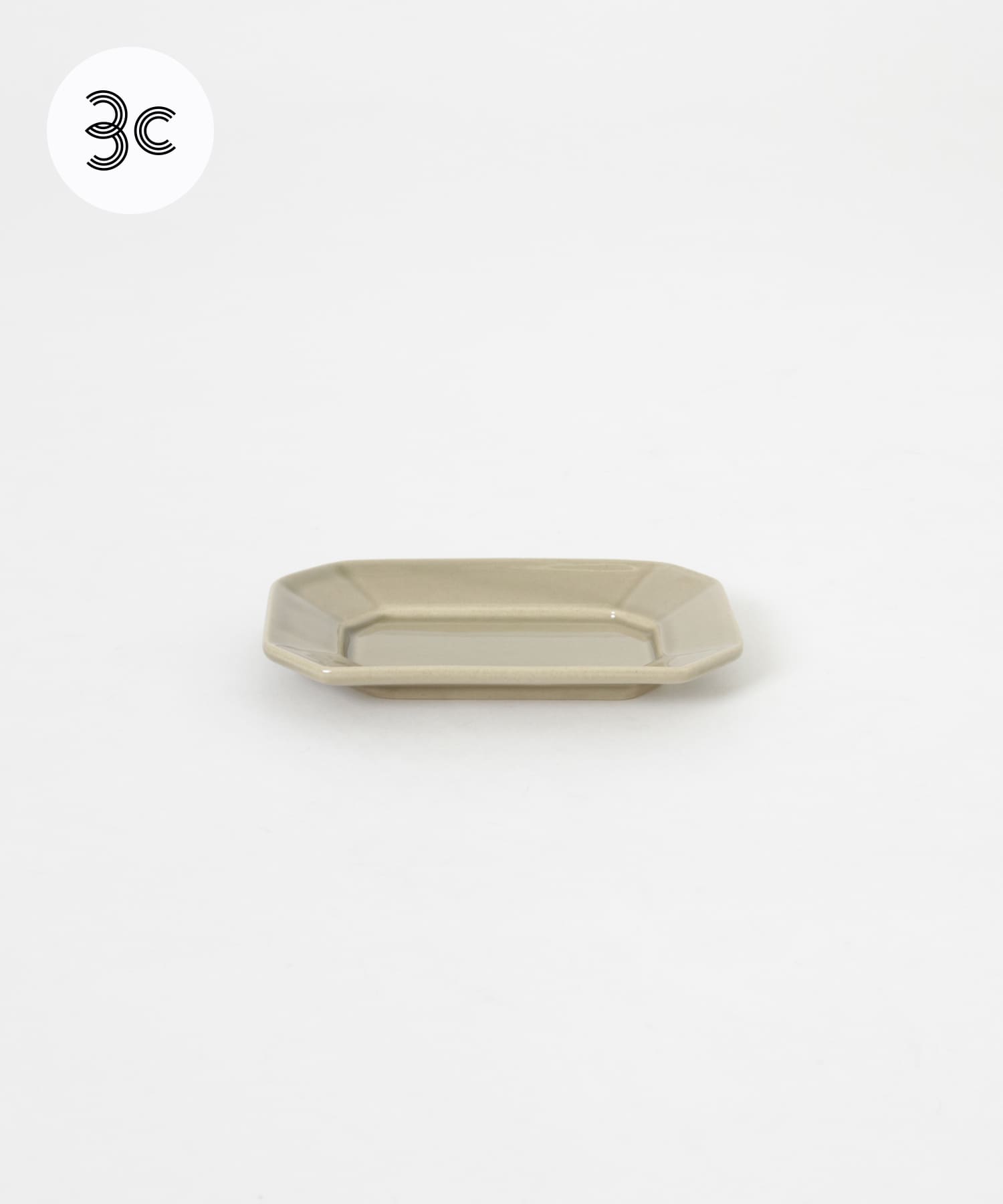 光泉窯　八角プレートS