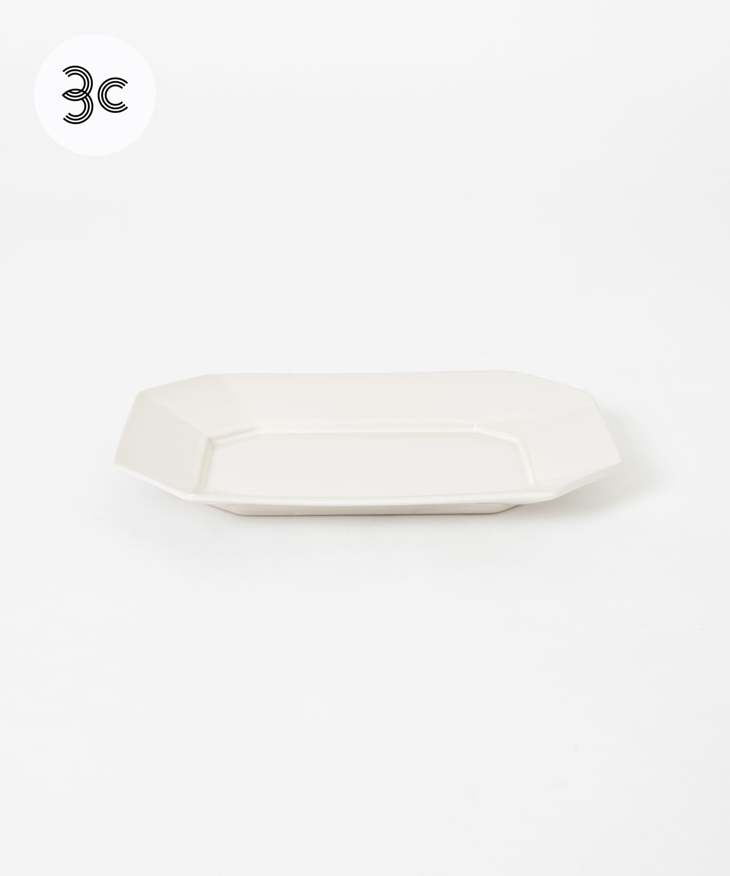 光泉窯　八角プレートL