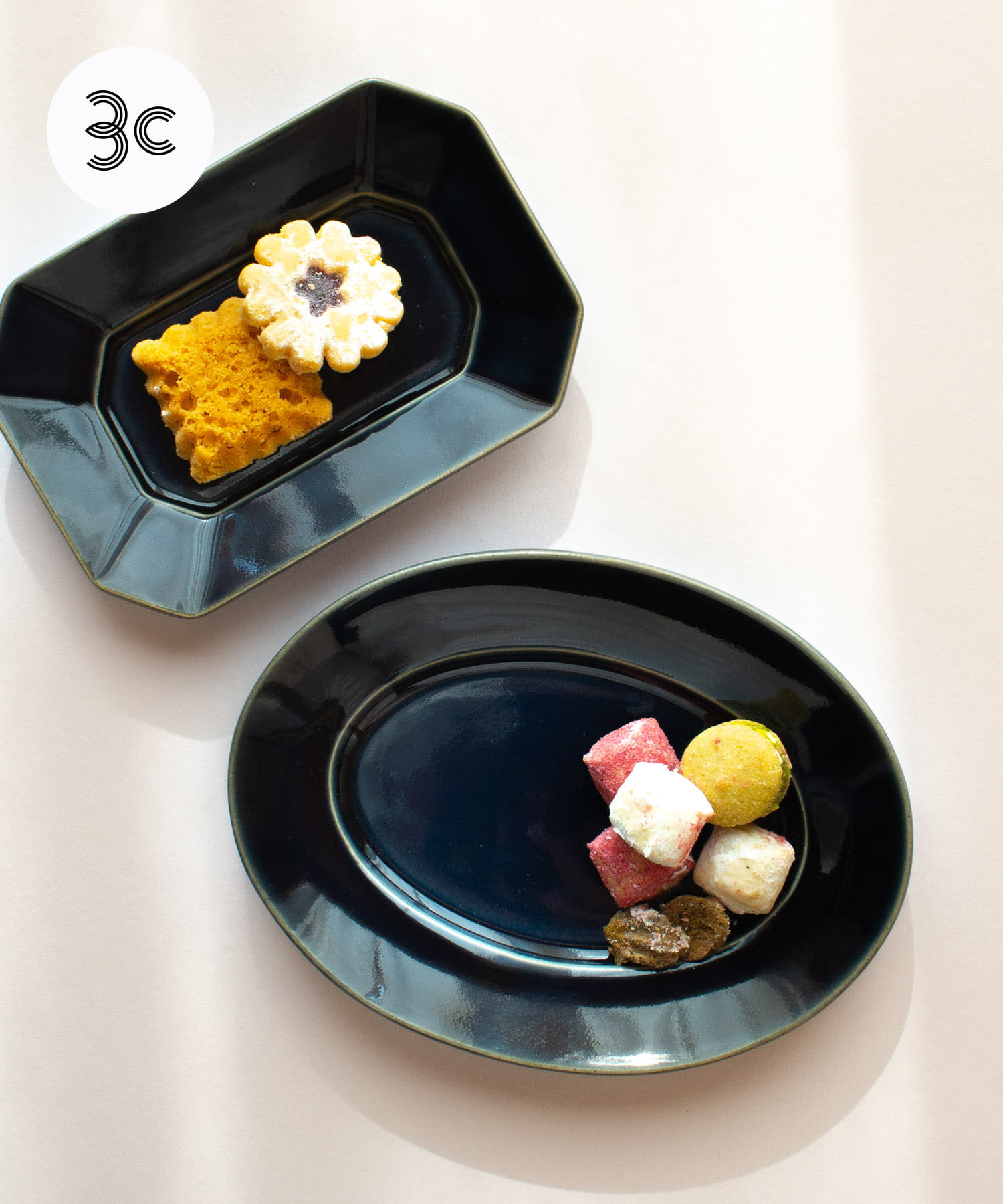 光泉窯　オーバルプレートS