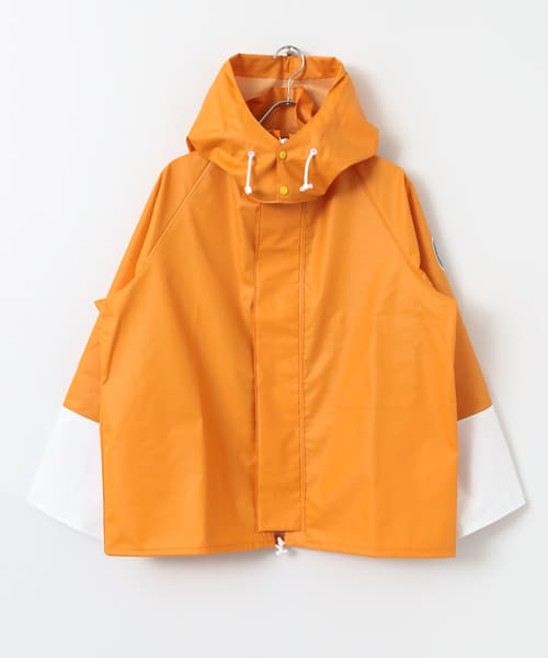 UR×FJ マリンブルゾン ORG×WHT L