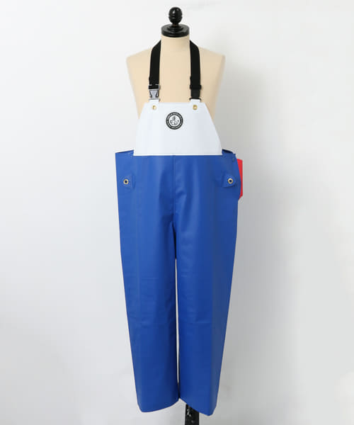 FISHERMAN JAPAN×URBAN RESEARCH　サロペットパンツ BLK×GRY M