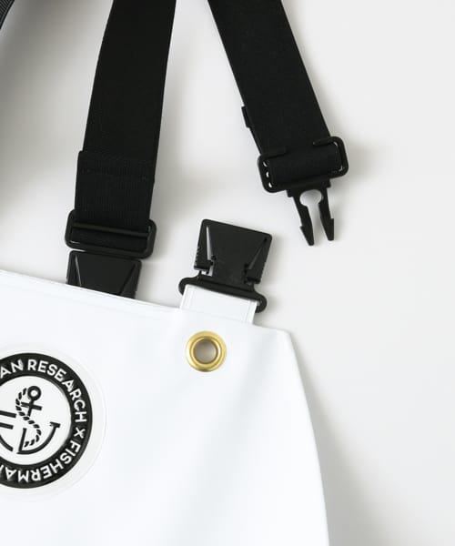 FISHERMAN JAPAN×URBAN RESEARCH　サロペットパンツ BLK×GRY L