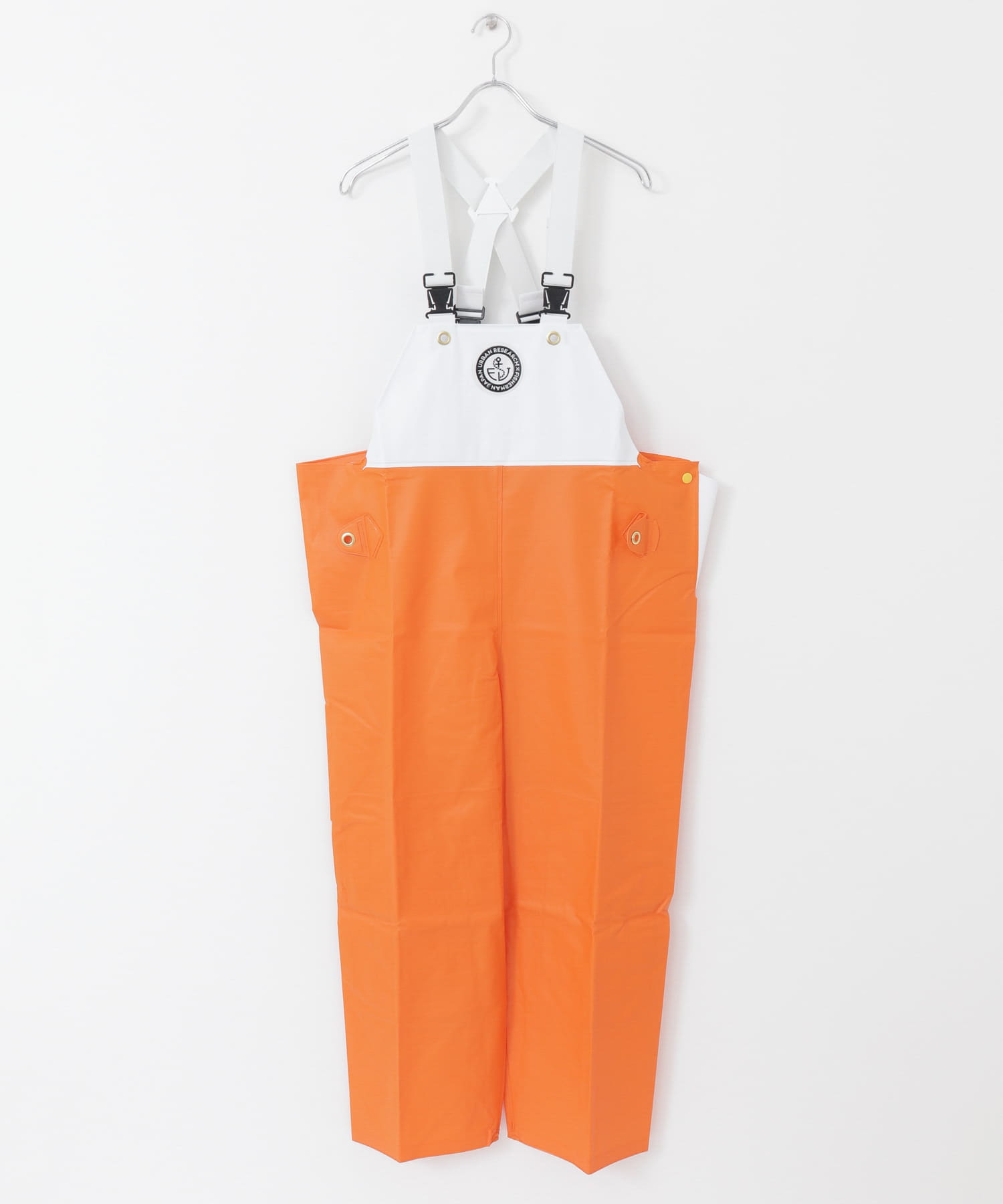 FISHERMAN JAPAN×URBAN RESEARCH サロペットパンツ(M BLU×WHT): ボトム