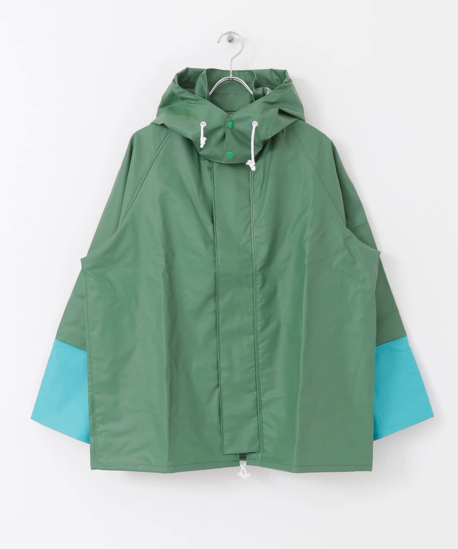 ロゴスコーポレーション　FISHERMAN JAPAN×URBAN RESEARCH　マリンブルゾン GRN×TURQ M