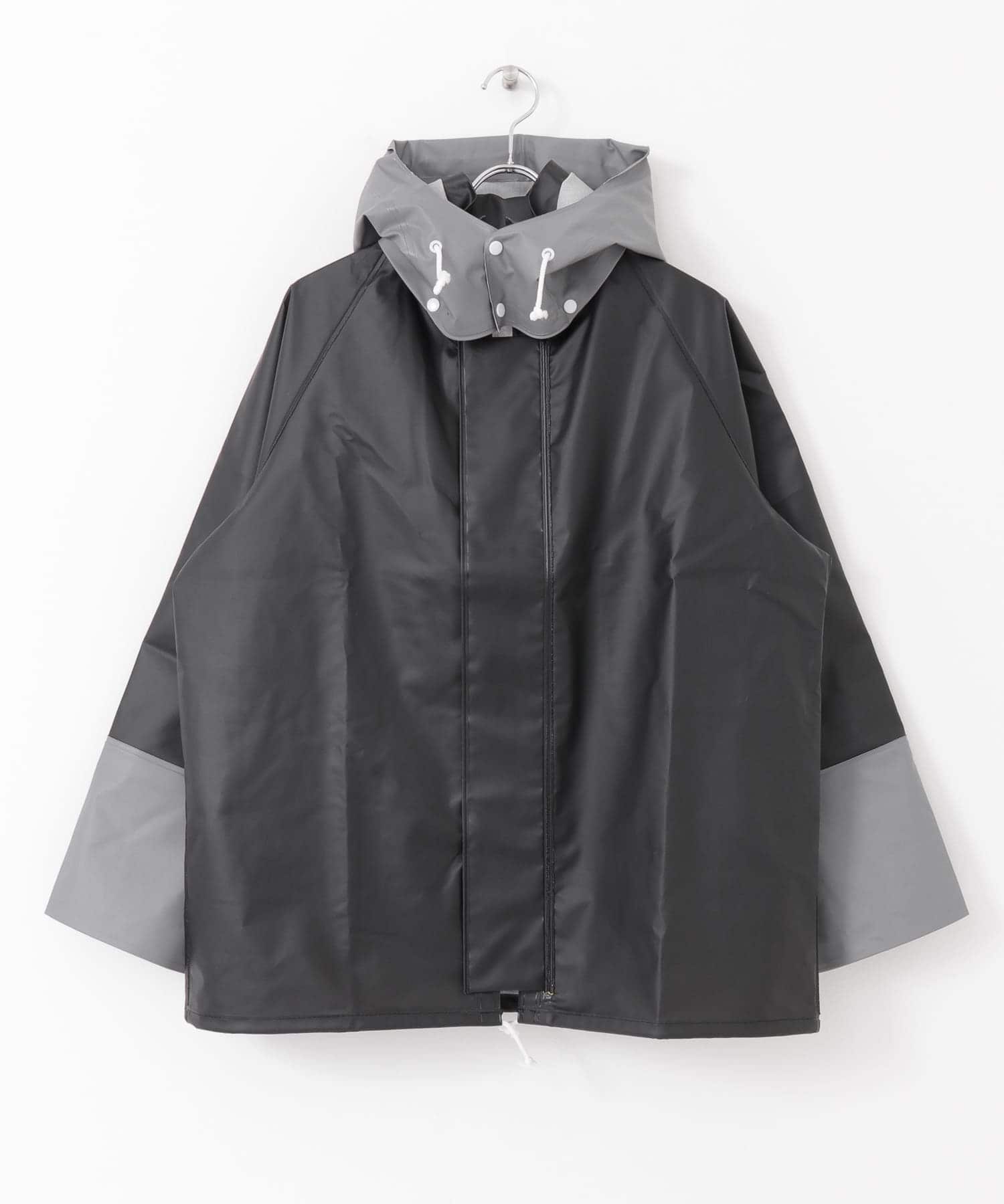 ロゴスコーポレーション　FISHERMAN JAPAN×URBAN RESEARCH　マリンブルゾン BLK×GRY M